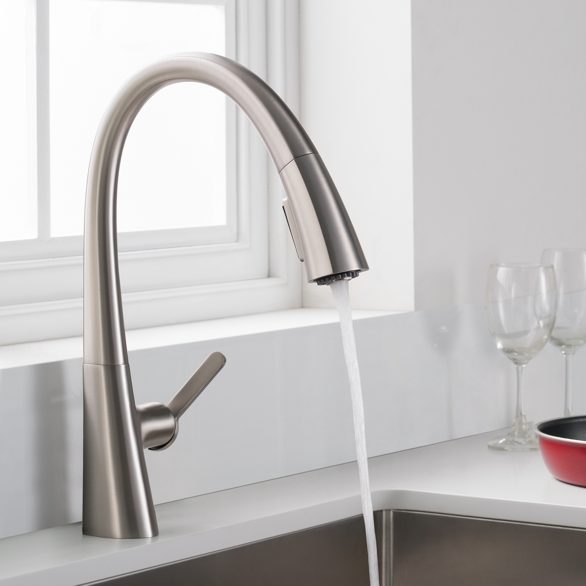 Kraus KPF-1673SFS Kitchen-Faucets - View #9
