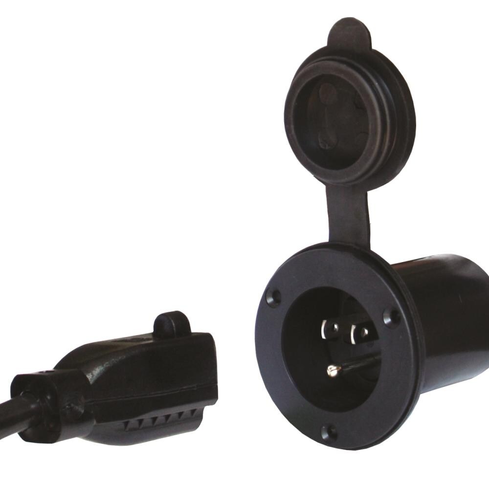  NRTHR7822 Powermania 10501 AC Plug Port, Black