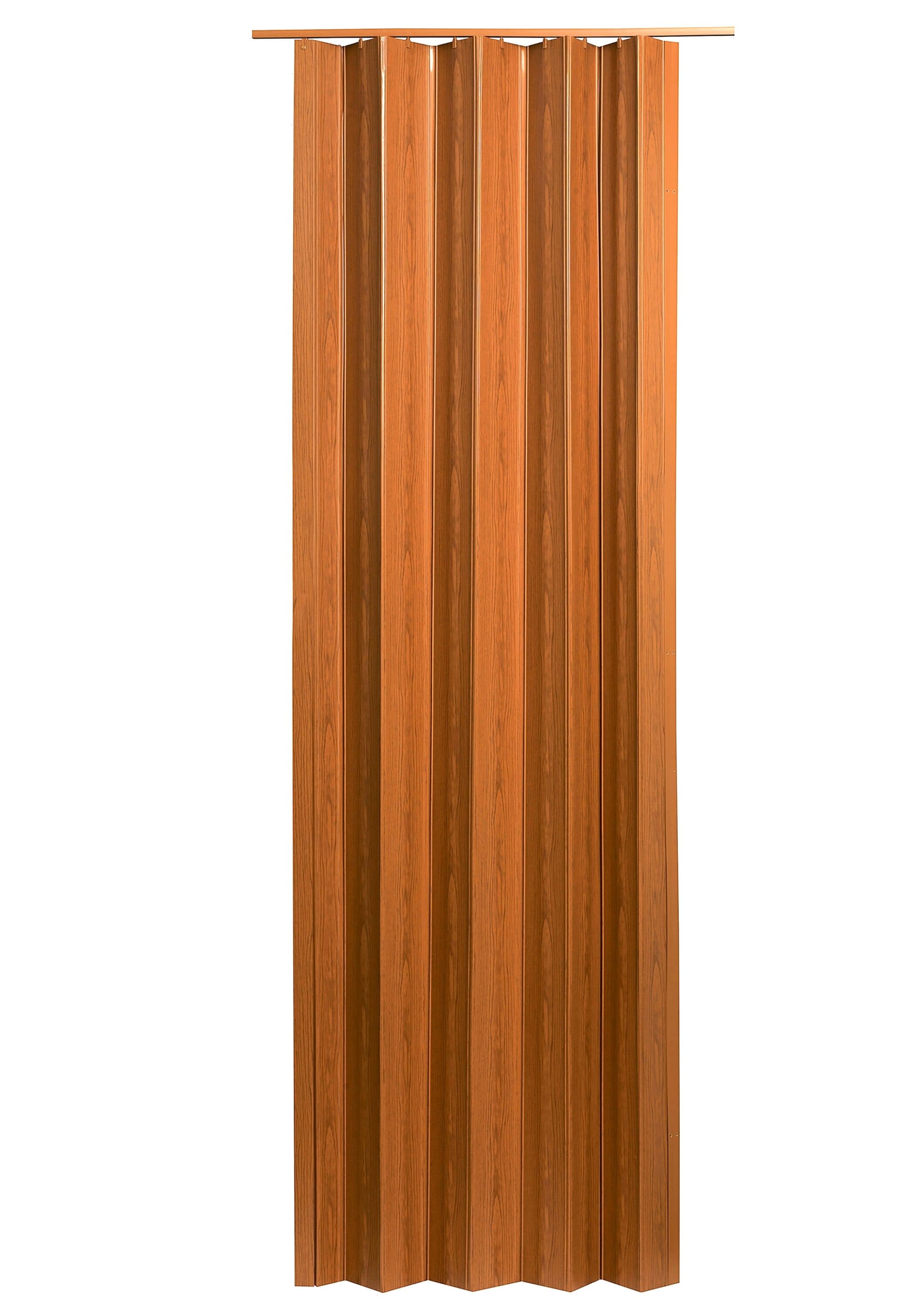 Spectrum HSR3680F Regent 36-in x 80-in Reversible/Universal Handing Fruitwood PVC Accordion Door ( Hardware Included )