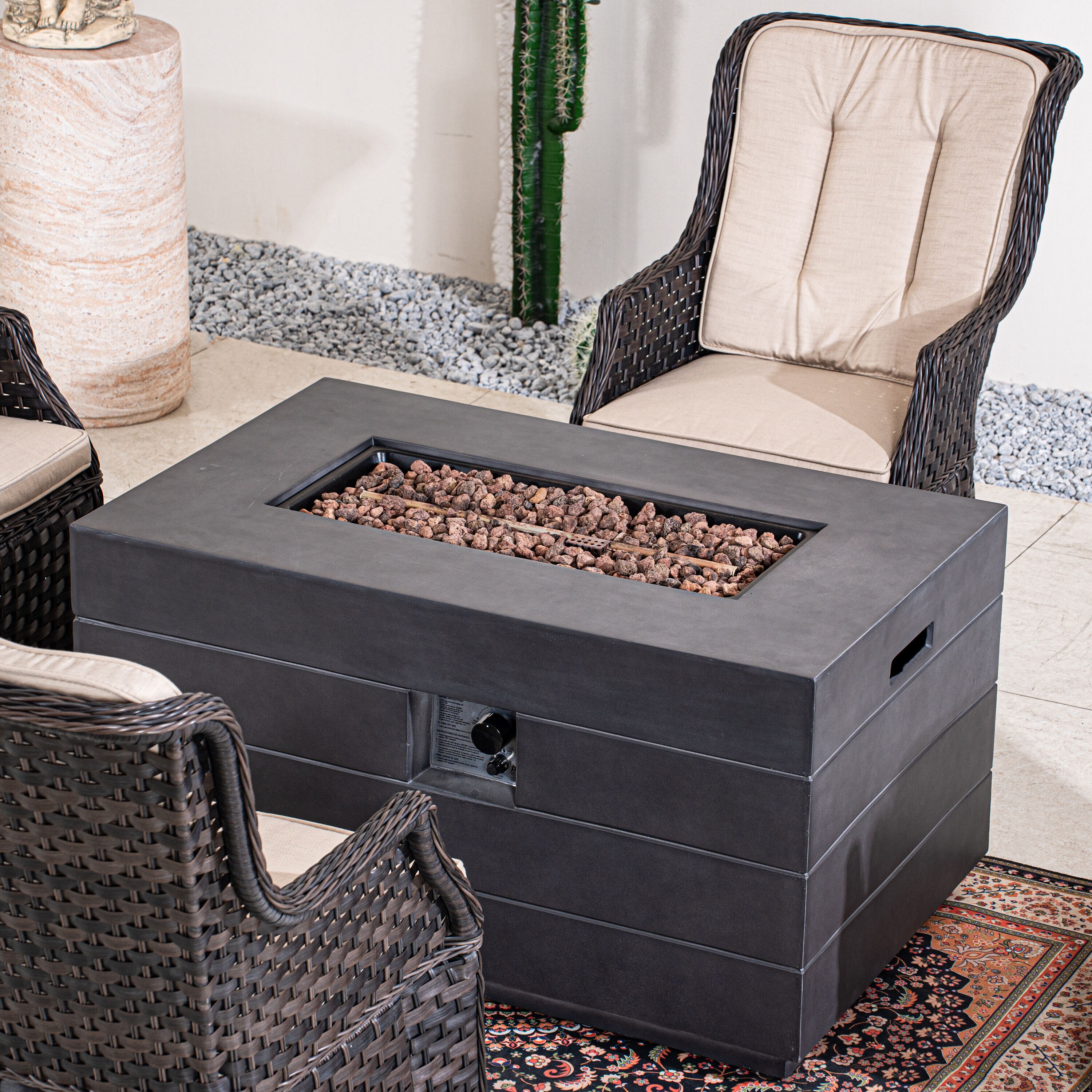 Direct Wicker DWG-2150DG010B Patio-Conversation-Sets - View #8