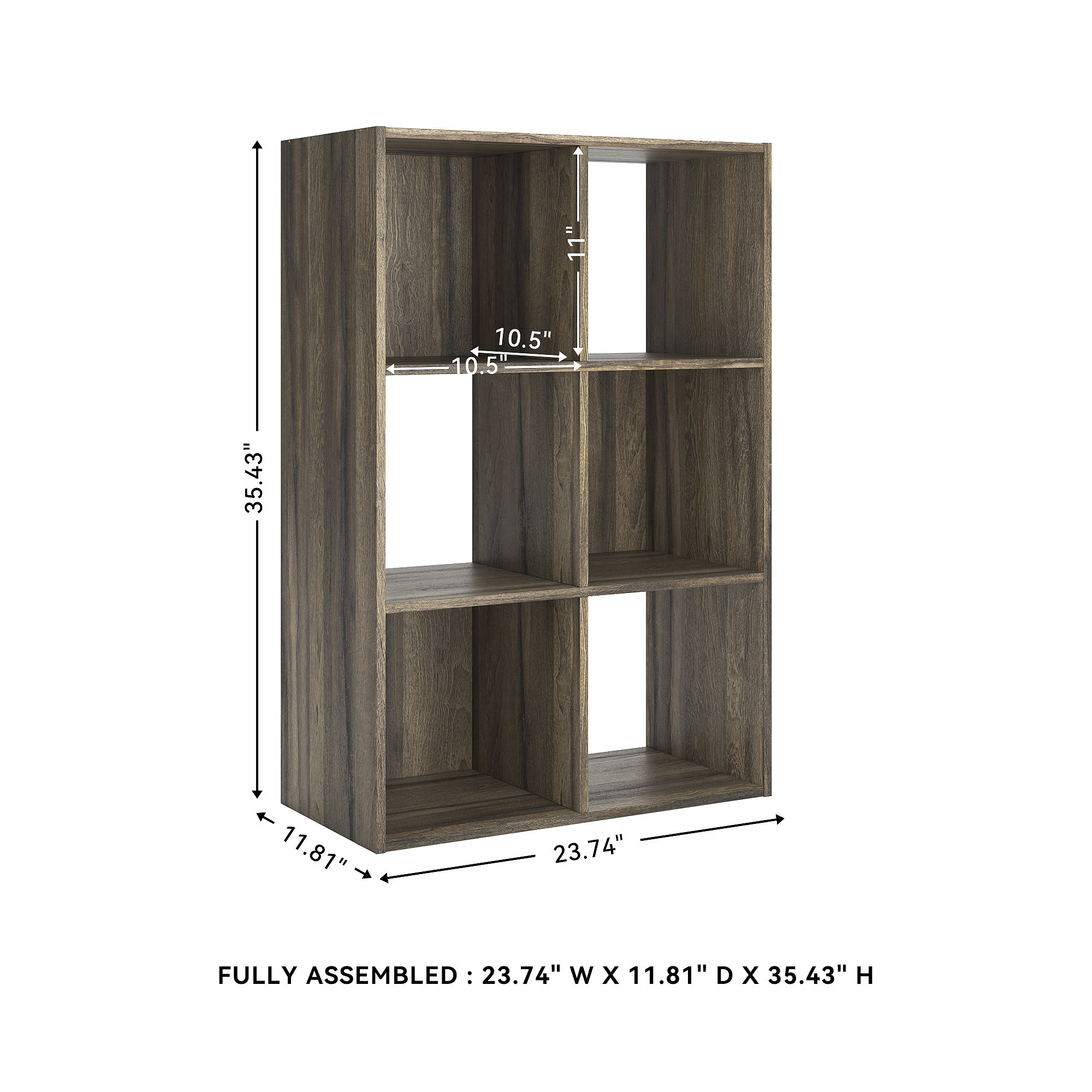 Signature Design by Ashley EA1104-3X2 Laminate-Storage-Cubes - View #7