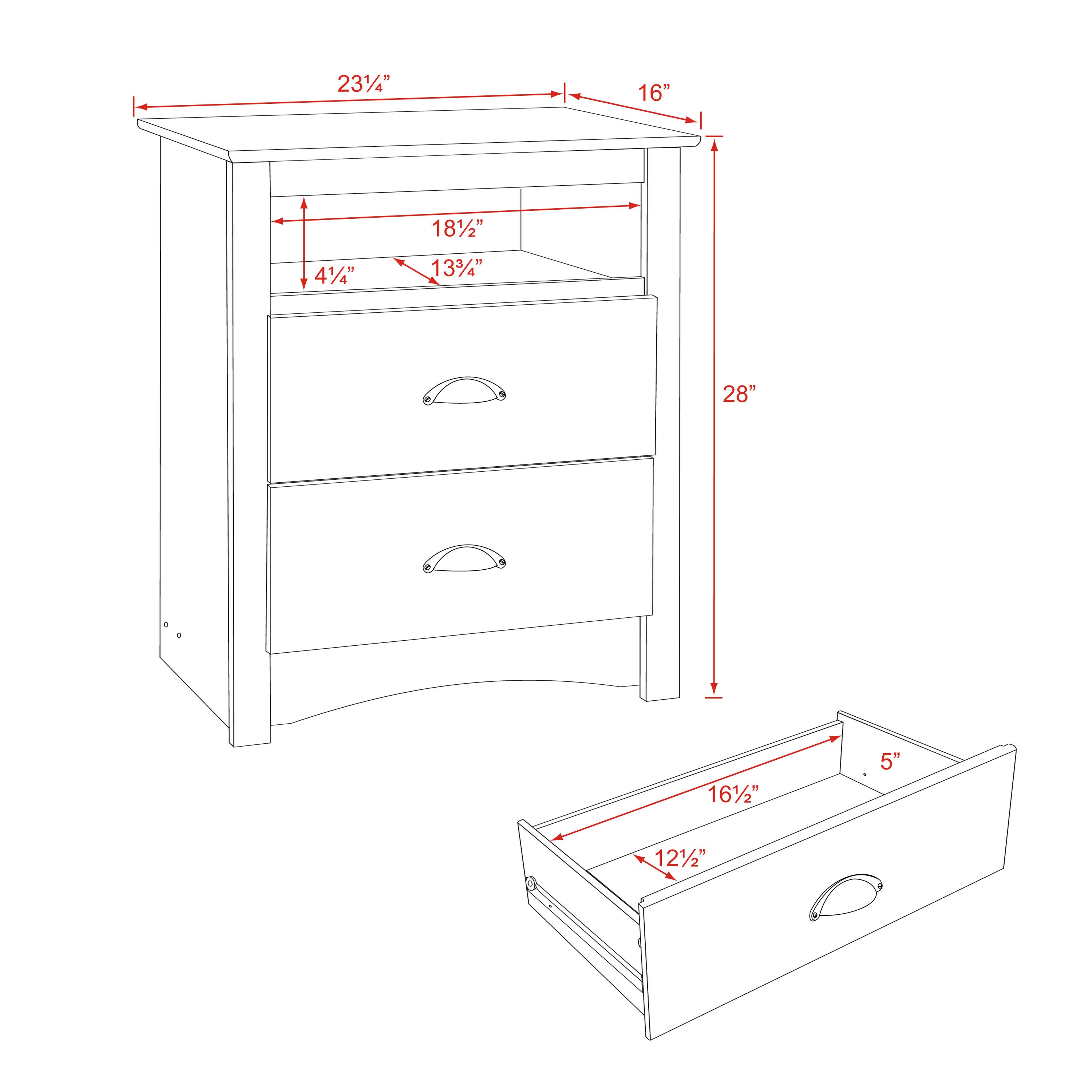 Prepac DDC-2428 nightstands - View #9