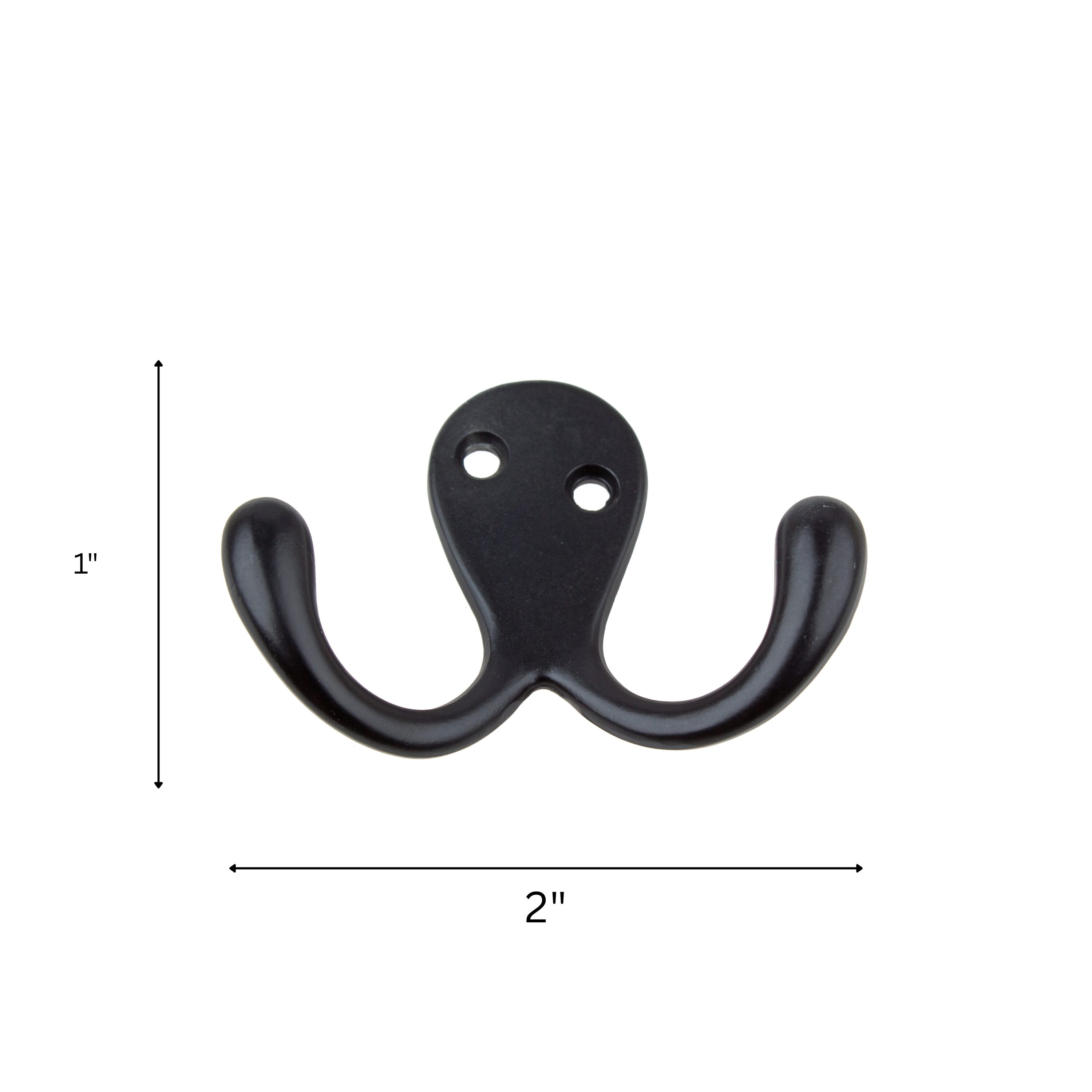 GlideRite Hardware 7511-MB-10 Decorative-Wall-Hooks - View #3