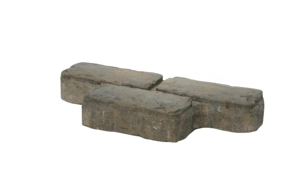  179-CC-GC 16-in L x 8-in W x 2-in H Irregular Ash - Gray Blend Concrete Paver