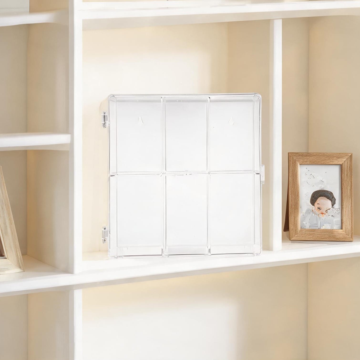 sunjurt Home and Furniture Storage with Shelving pairing 7.9 x 2.4 x 8.3 in with Storage and Two-Shelf Storage Organizer