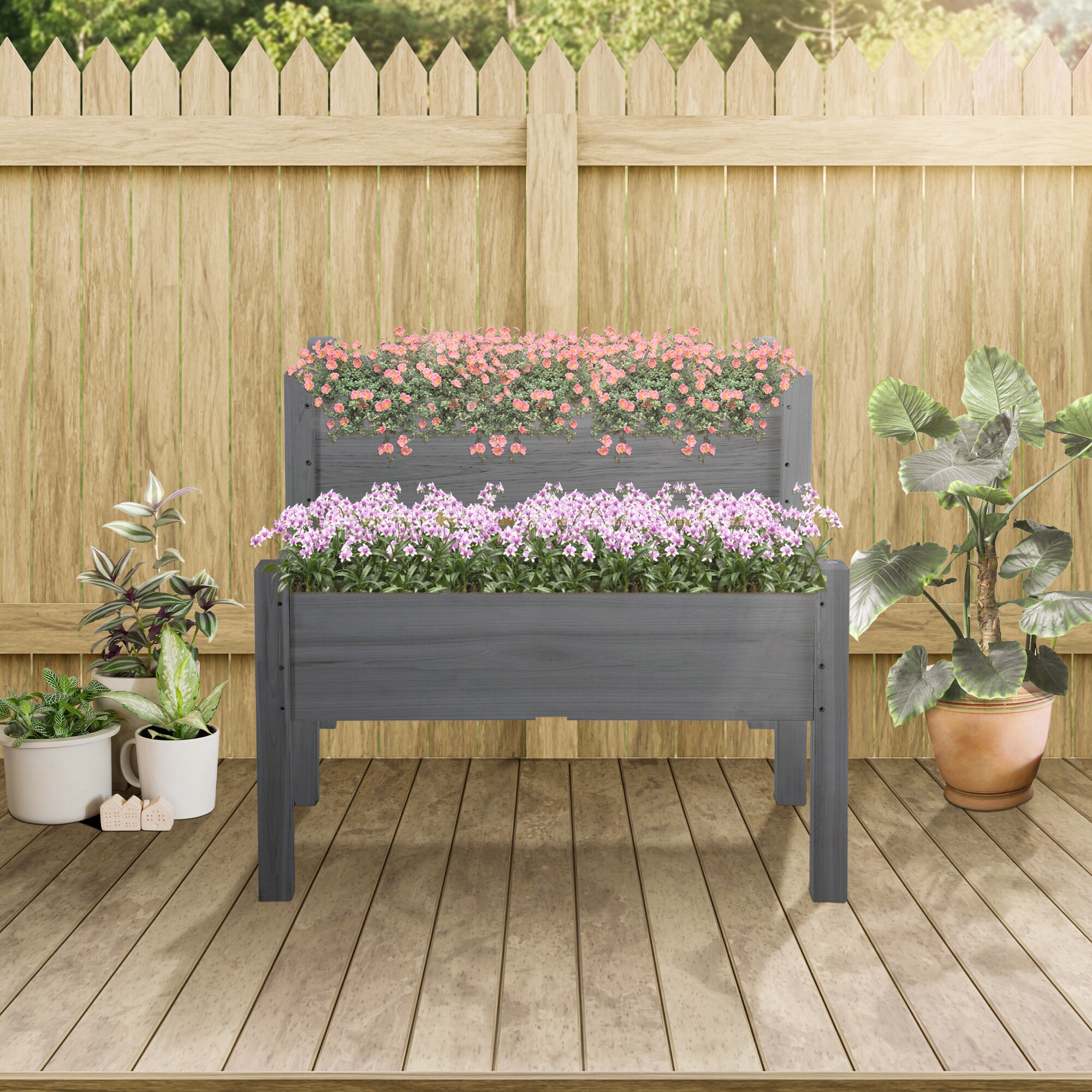 AHIOU HOME ZAAHG-P217237GB Raised-Planter-Boxes - View #2