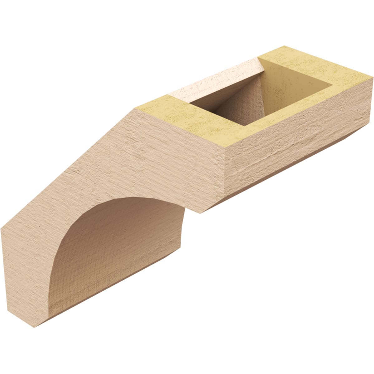 Ekena Millwork BRCUR05X08X08LECRCPR braces - View #6