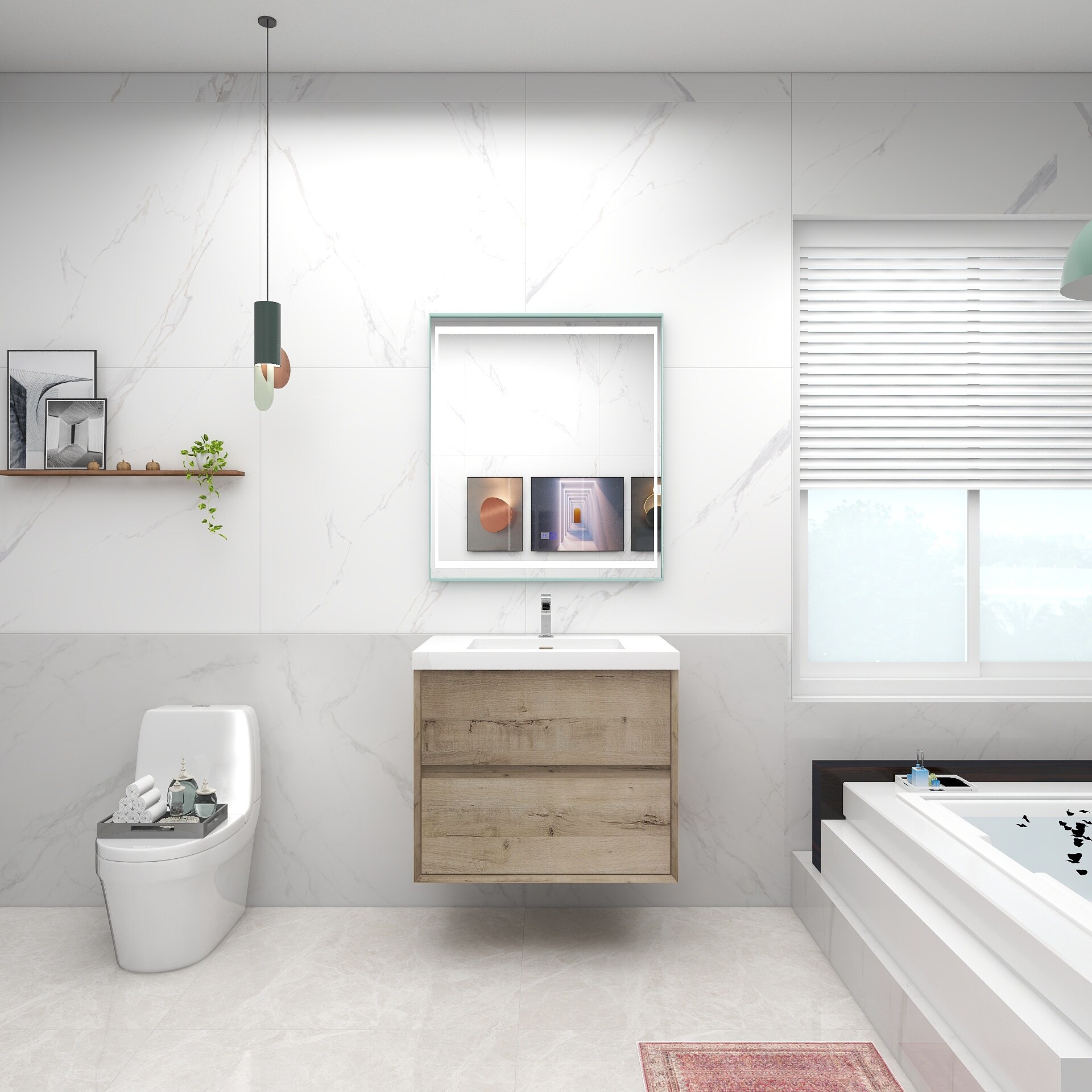 BV Better Vanity SLIM30-WO Bath-Vanity-Combo - View #3