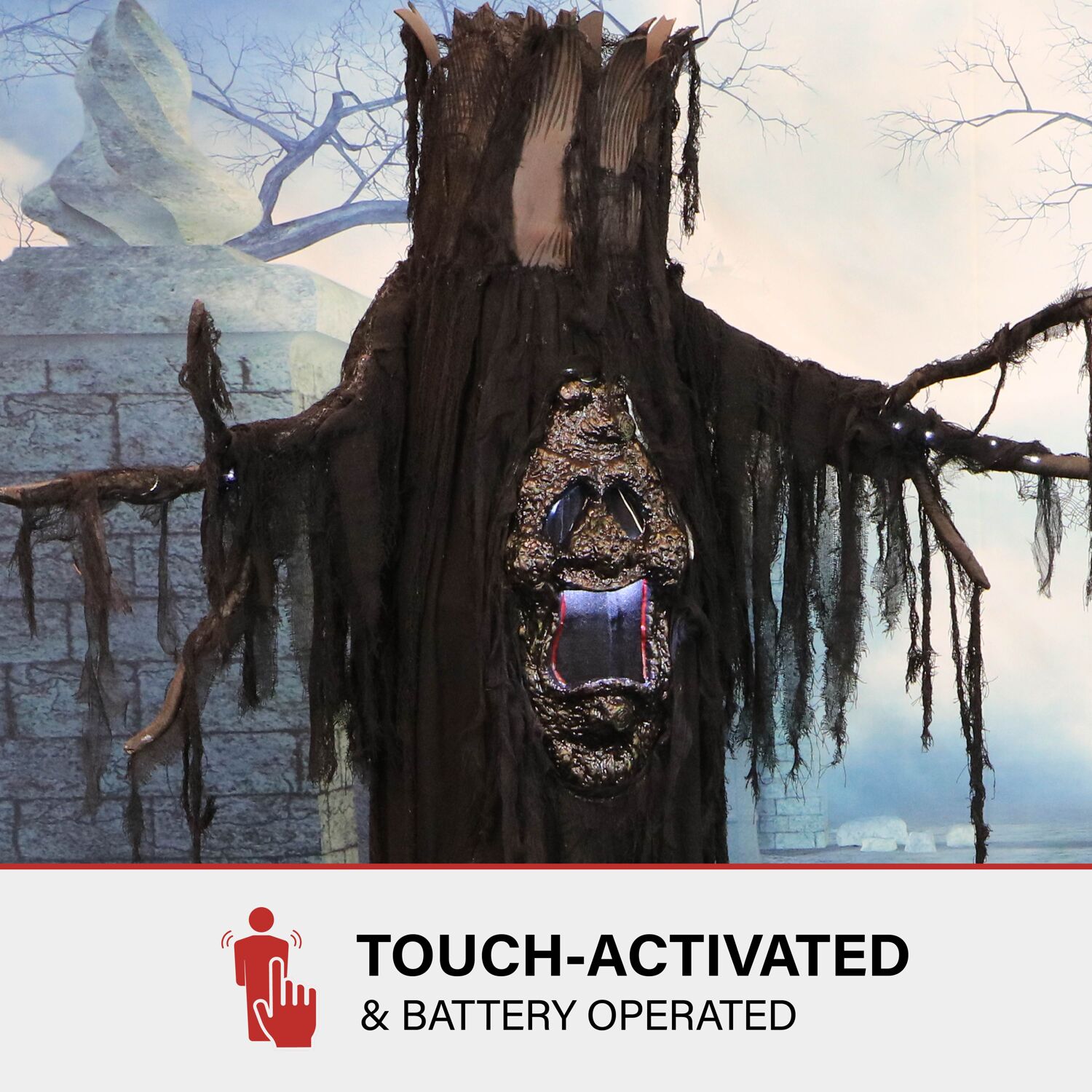 Haunted Hill Farm HHTREE-6LS Outdoor-Halloween-Decor - View #4