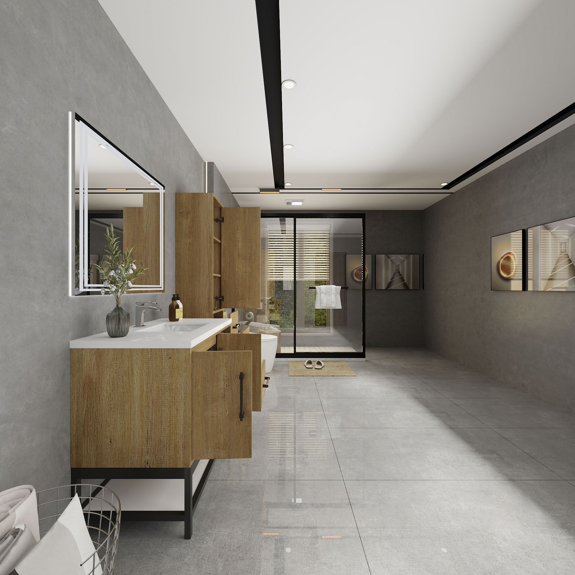 BV Better Vanity VICTORIA36RFM-OAK Bath-Vanity-Combo - View #5