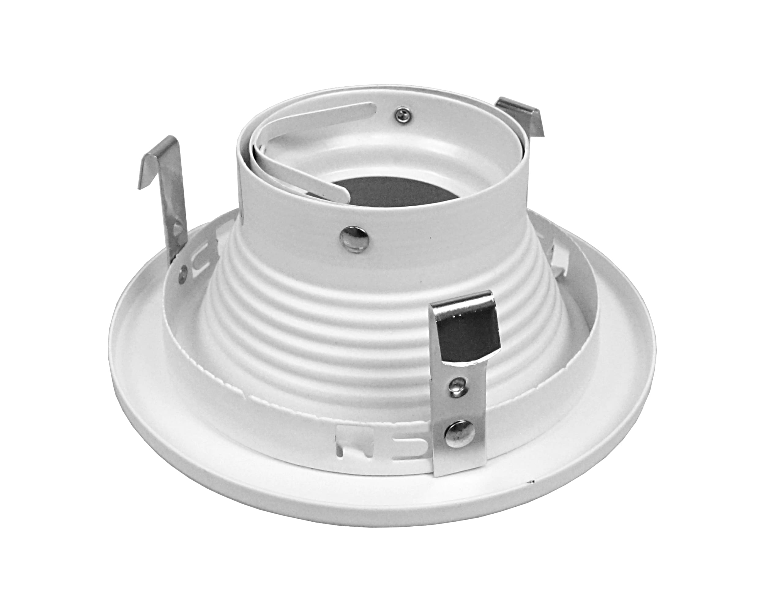 5'' White Aluminum Recessed Baffle Trim Light
