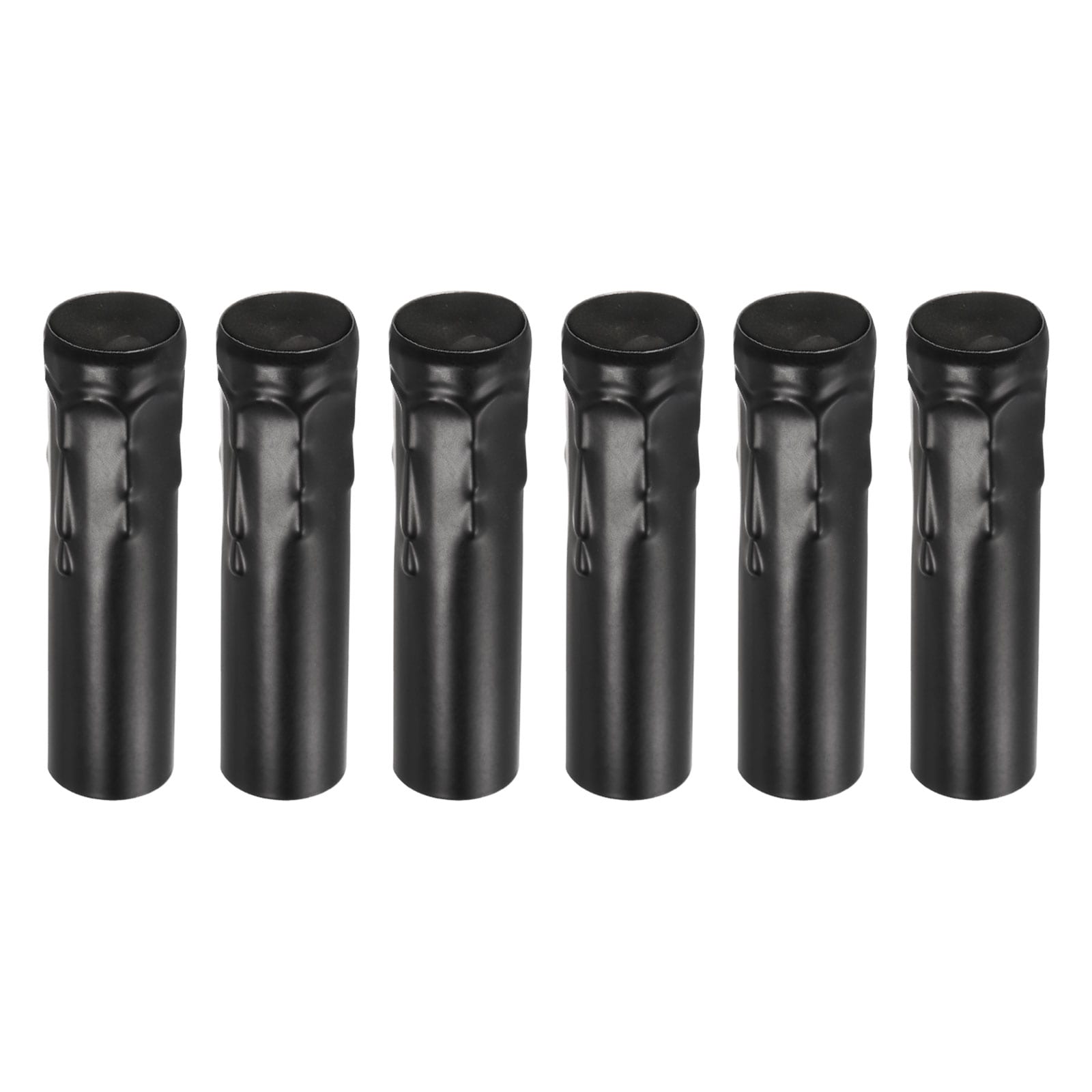 Unique Bargains Candle Socket Covers 4 Inch Tall Chandelier Sleeves Bulb Light Base Holder Black 6pcs