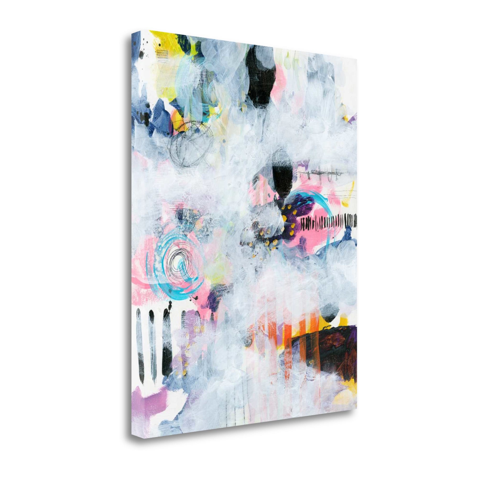 Tangletown Fine Art ICW761D-2127C 27-in H x 21-in W Abstract Print on Canvas