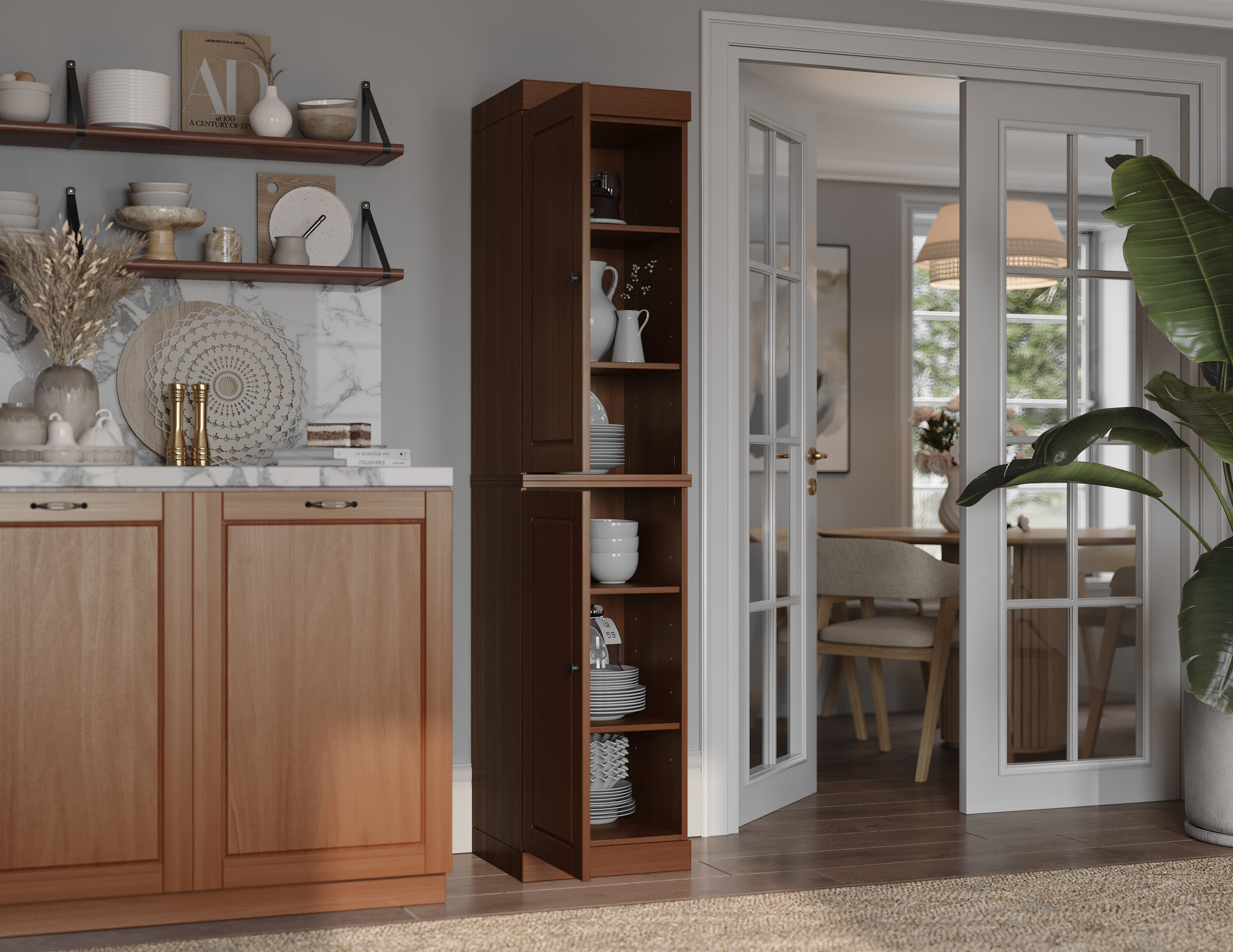 Palace Imports 9803 Dining-Kitchen-Storarge - View #2