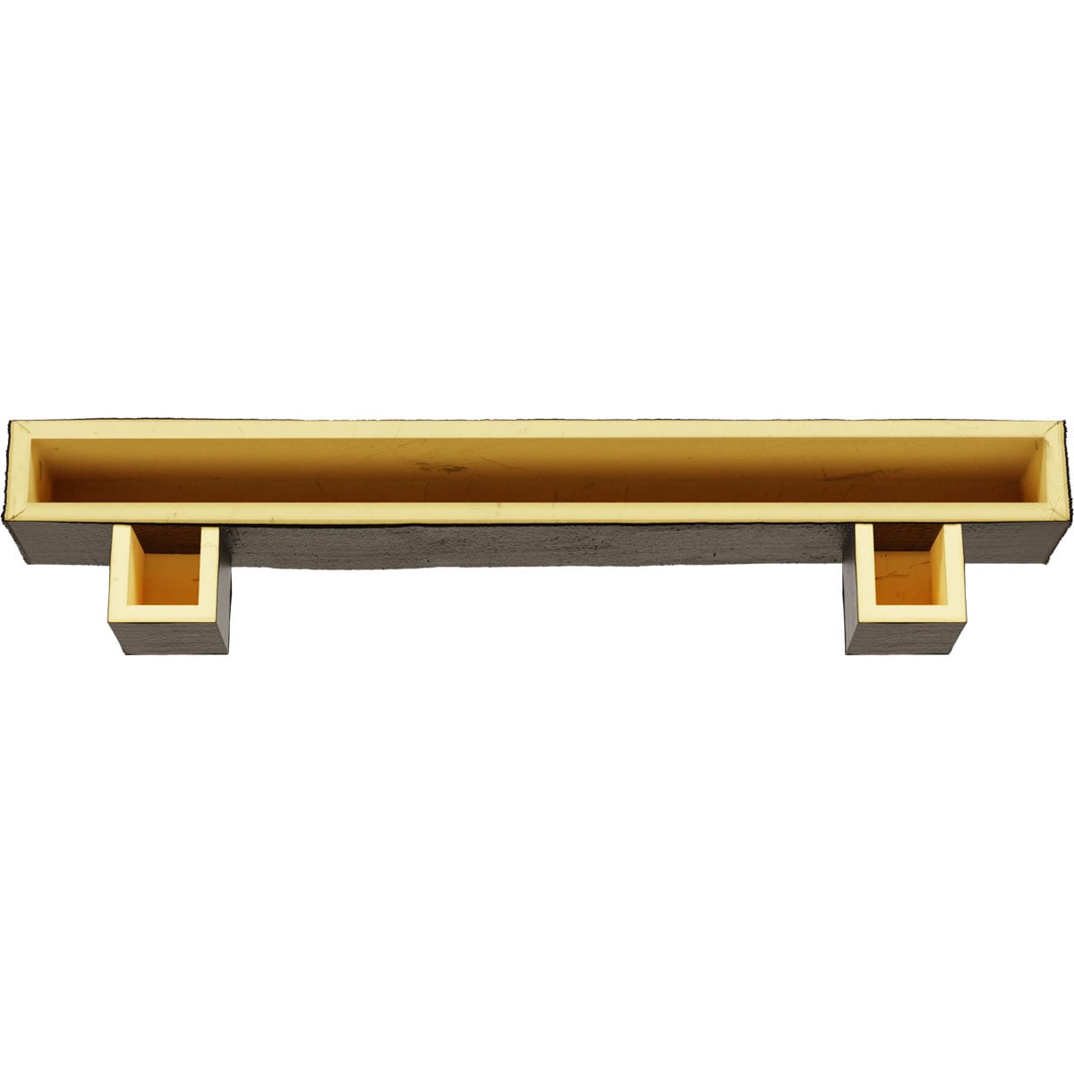 Ekena Millwork MANURC04X04X48AOZW Mantel-Shelves - View #5