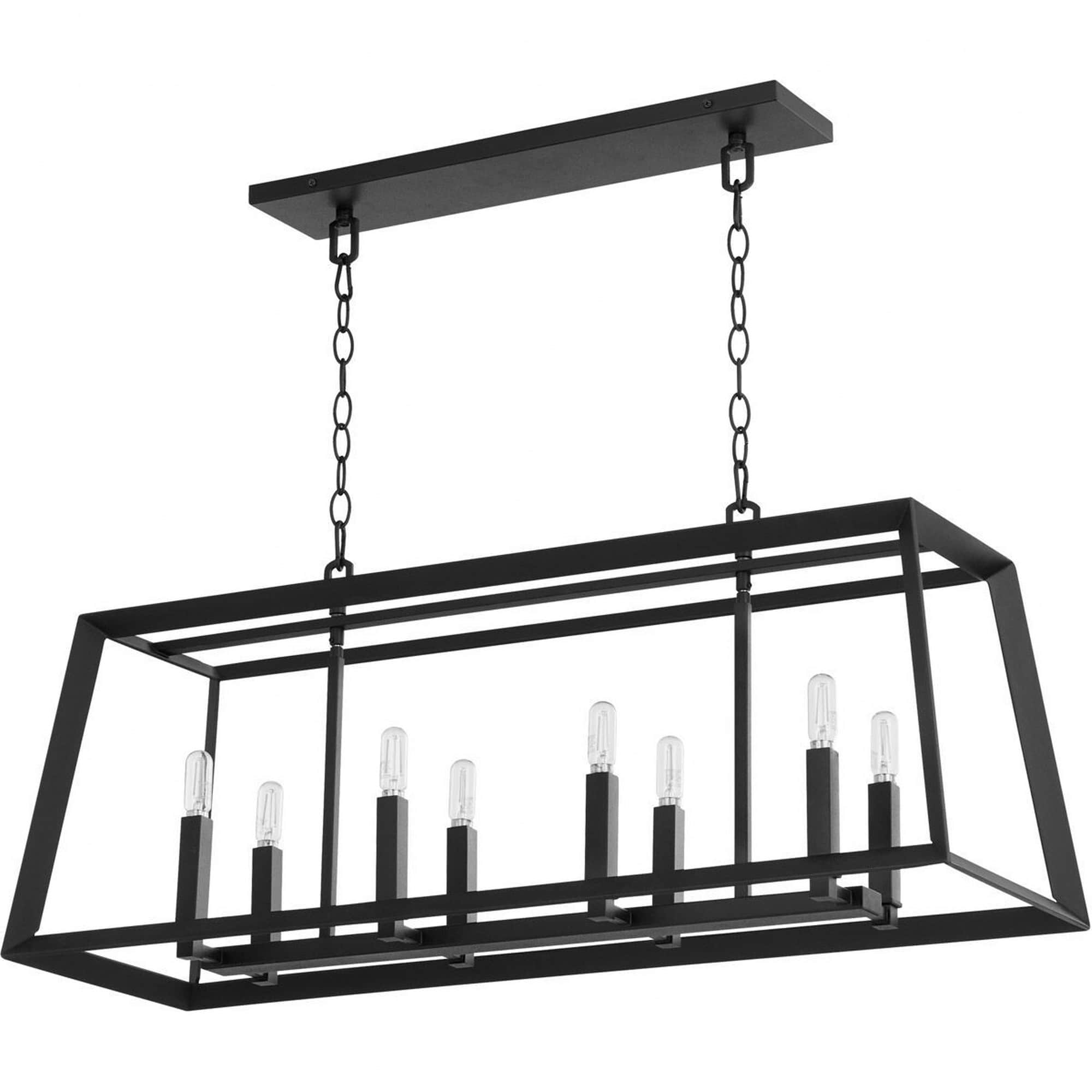 Cyan Design A-CYAN-10378 Hyperion 8-Light Noir Chandelier