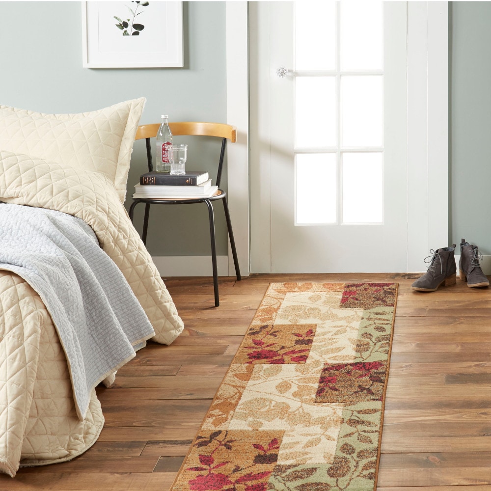 Home Dynamix 12FT-HD5282-999 Tribeca Amelia 2 x 12 (ft) Loomed Polypropylene Beige Rectangular Indoor Geometric Runner rug