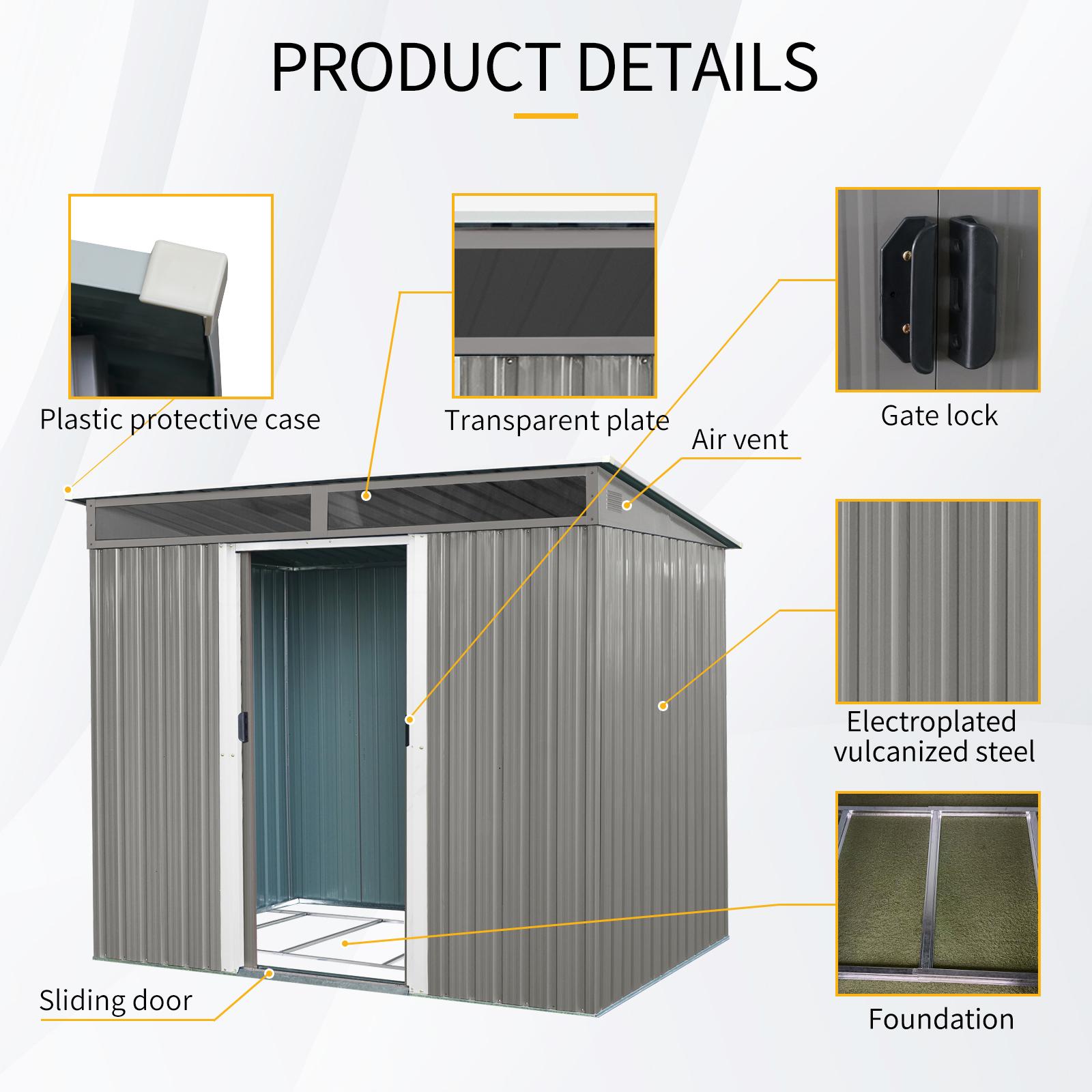 Bayfeve BF-85311-SD Metal-Storage-Buildings-Sheds - View #5