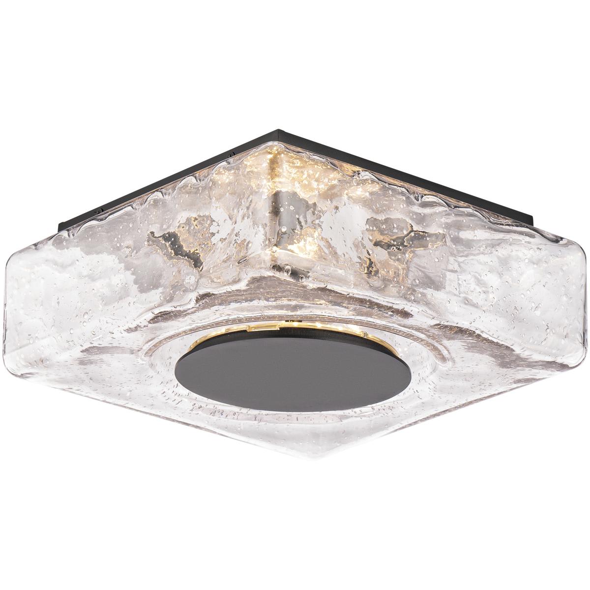 WAC Lighting 2532599 FM-W71310-30-BK Cuboid Flush Mount Black