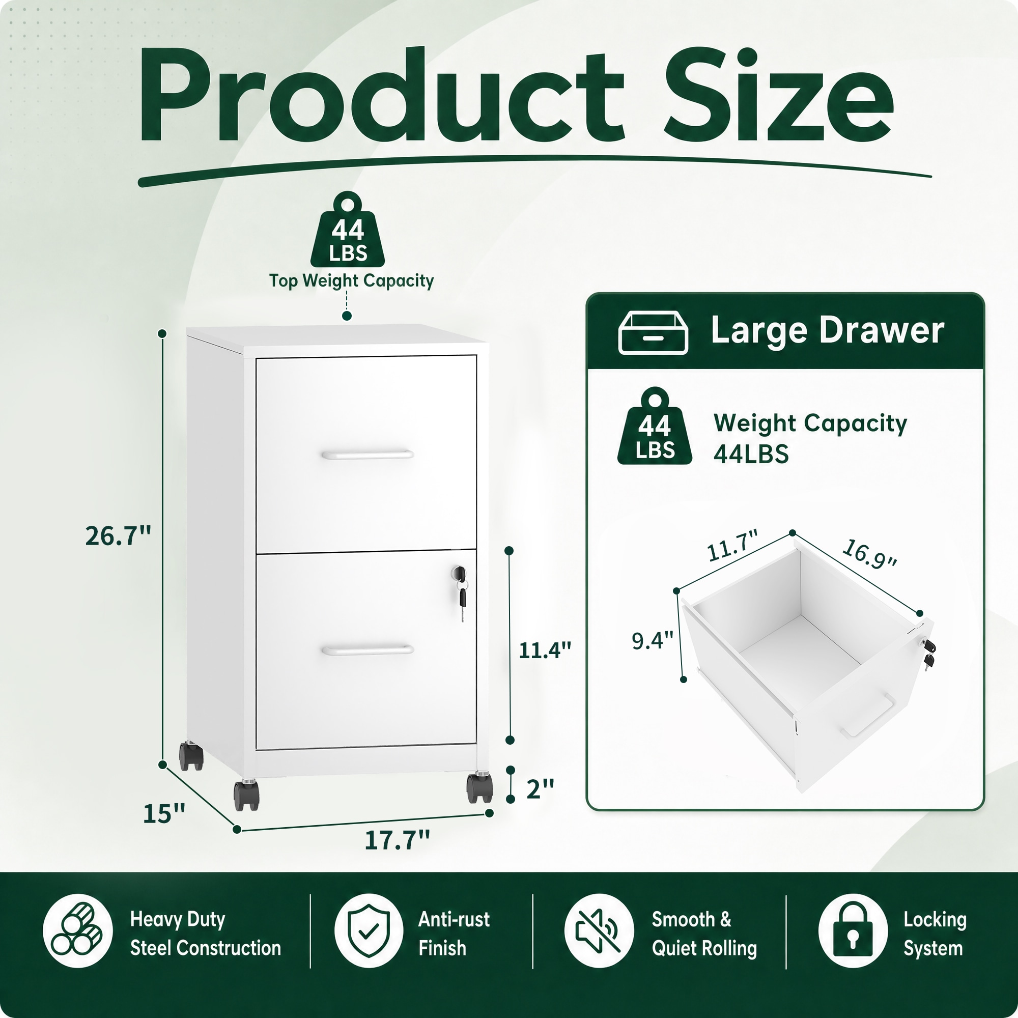 Kahomvis O5-QPT23-21 Storage-Cabinets - View #3