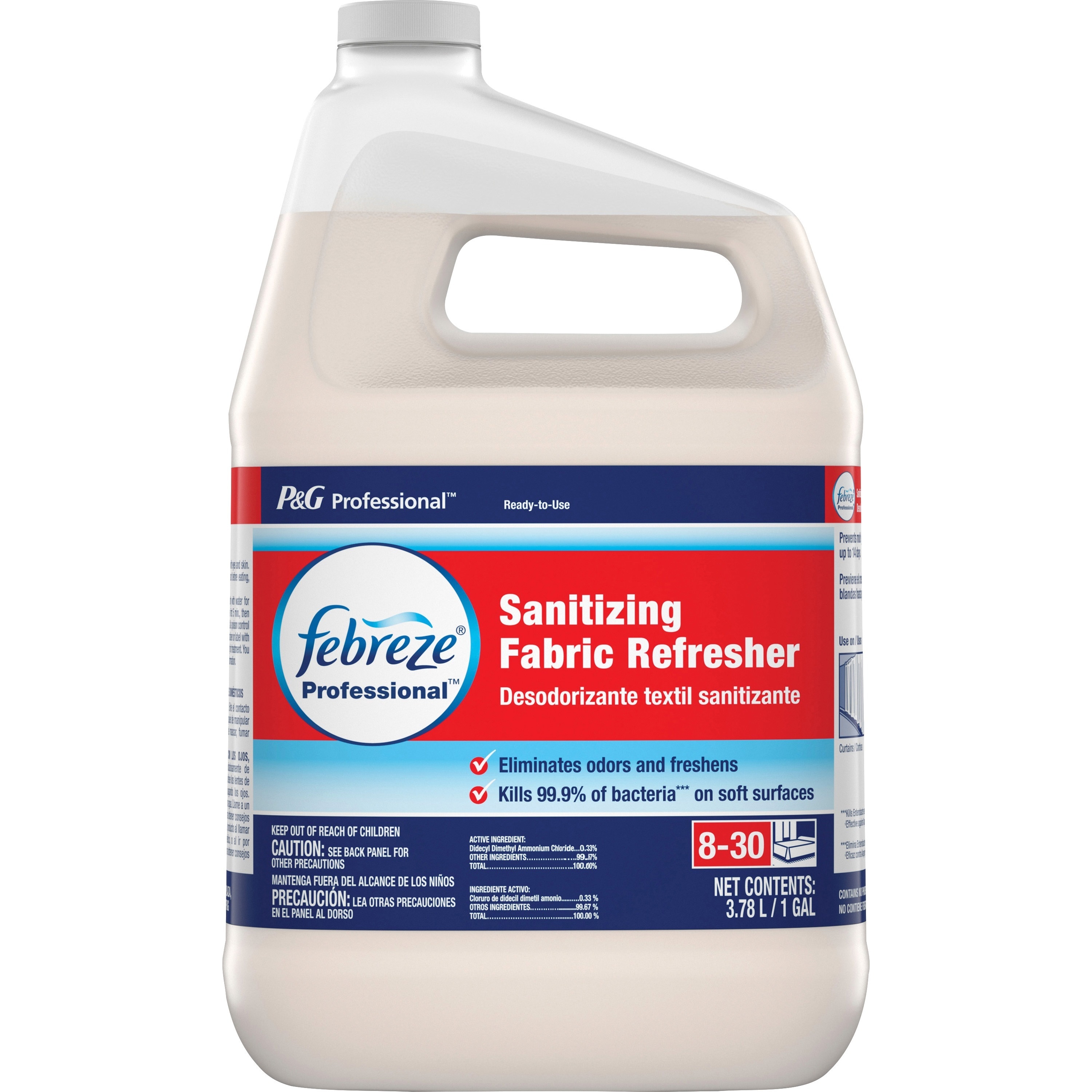 Febreze Professional Fabric Refresher, Sanitizing - 3.78 l (1 gal)