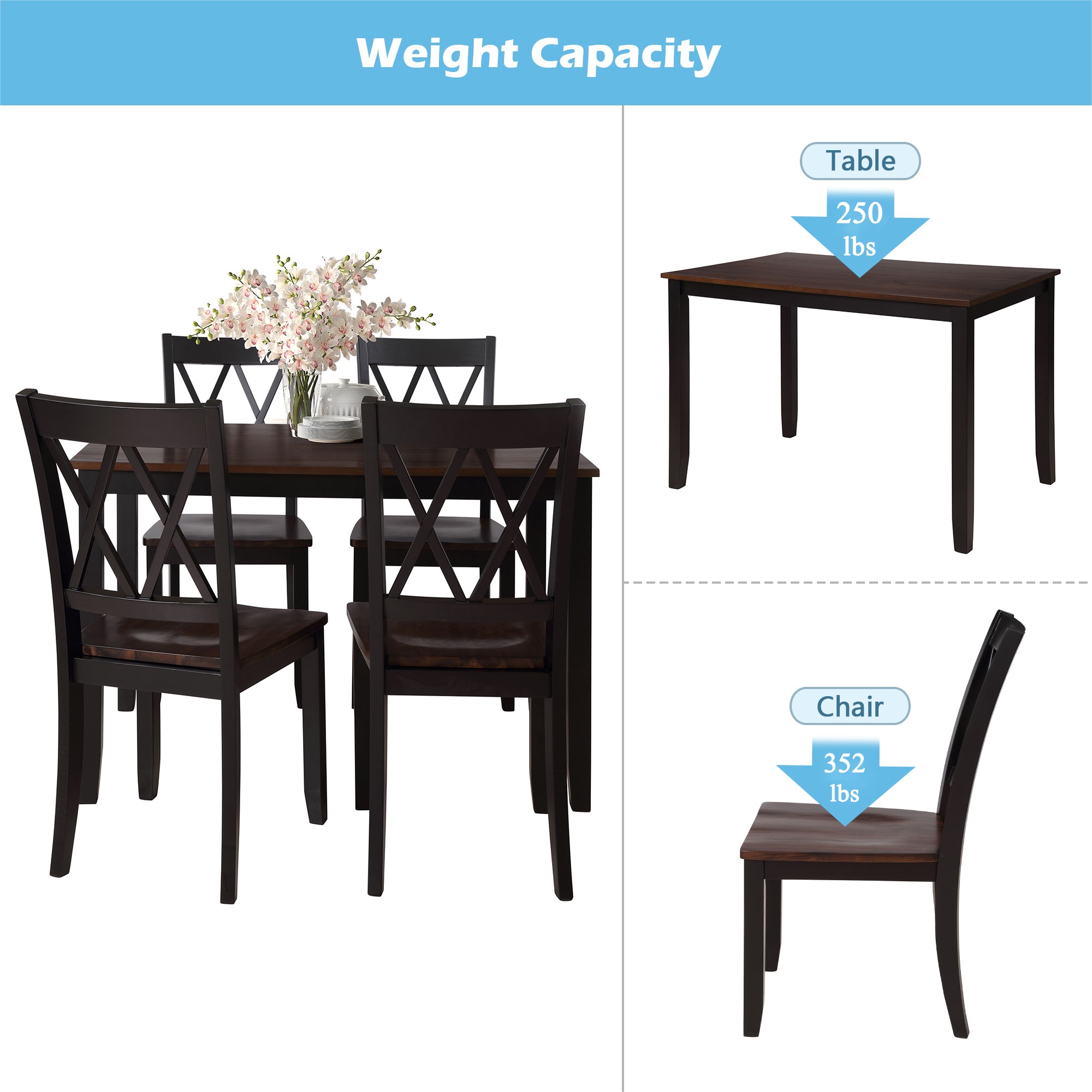 Mondawe MD-TP34AAP Dining-Sets - View #8