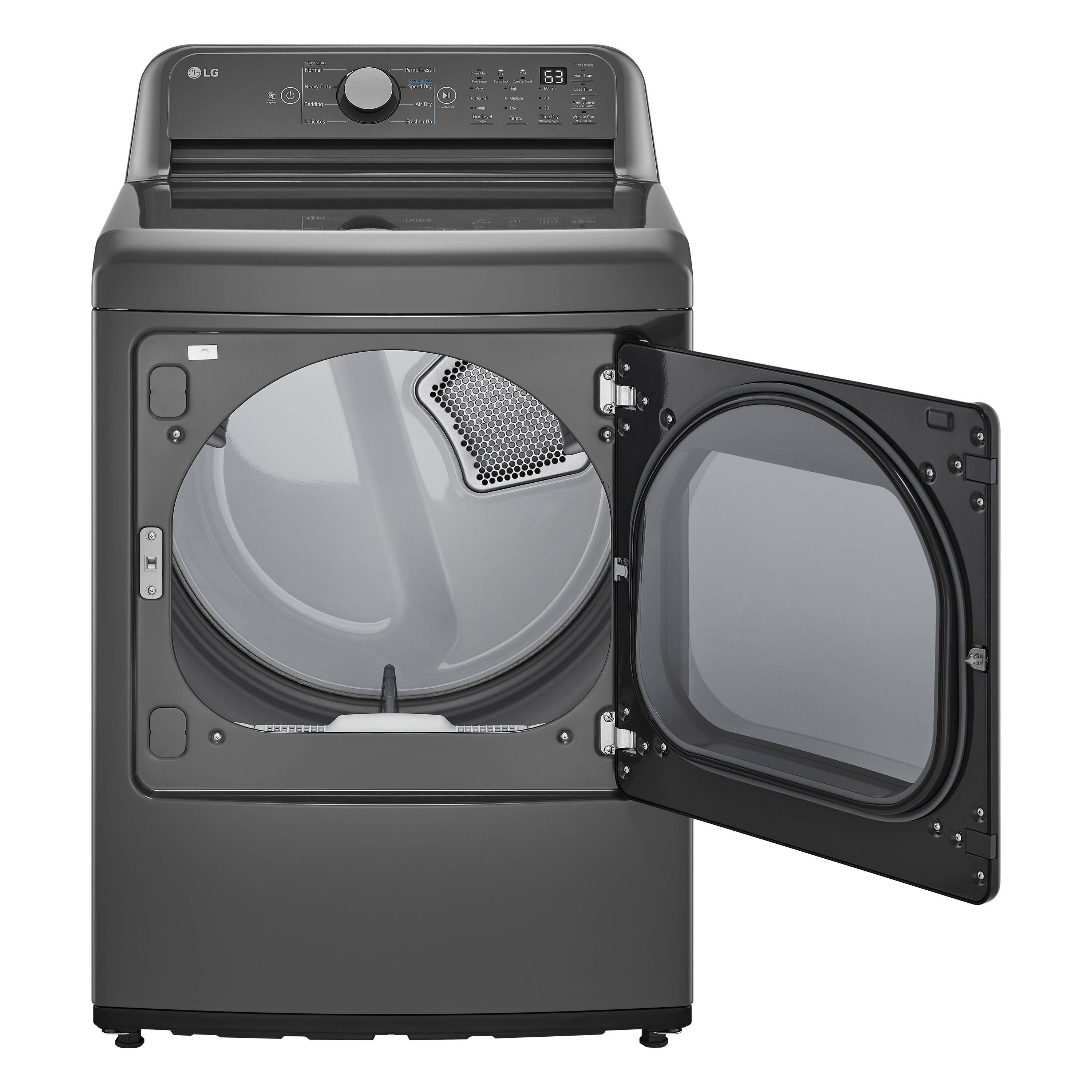 LG DLEX3250W 27 Inch Front-Load Electric Dryer with 7.3 cu. ft