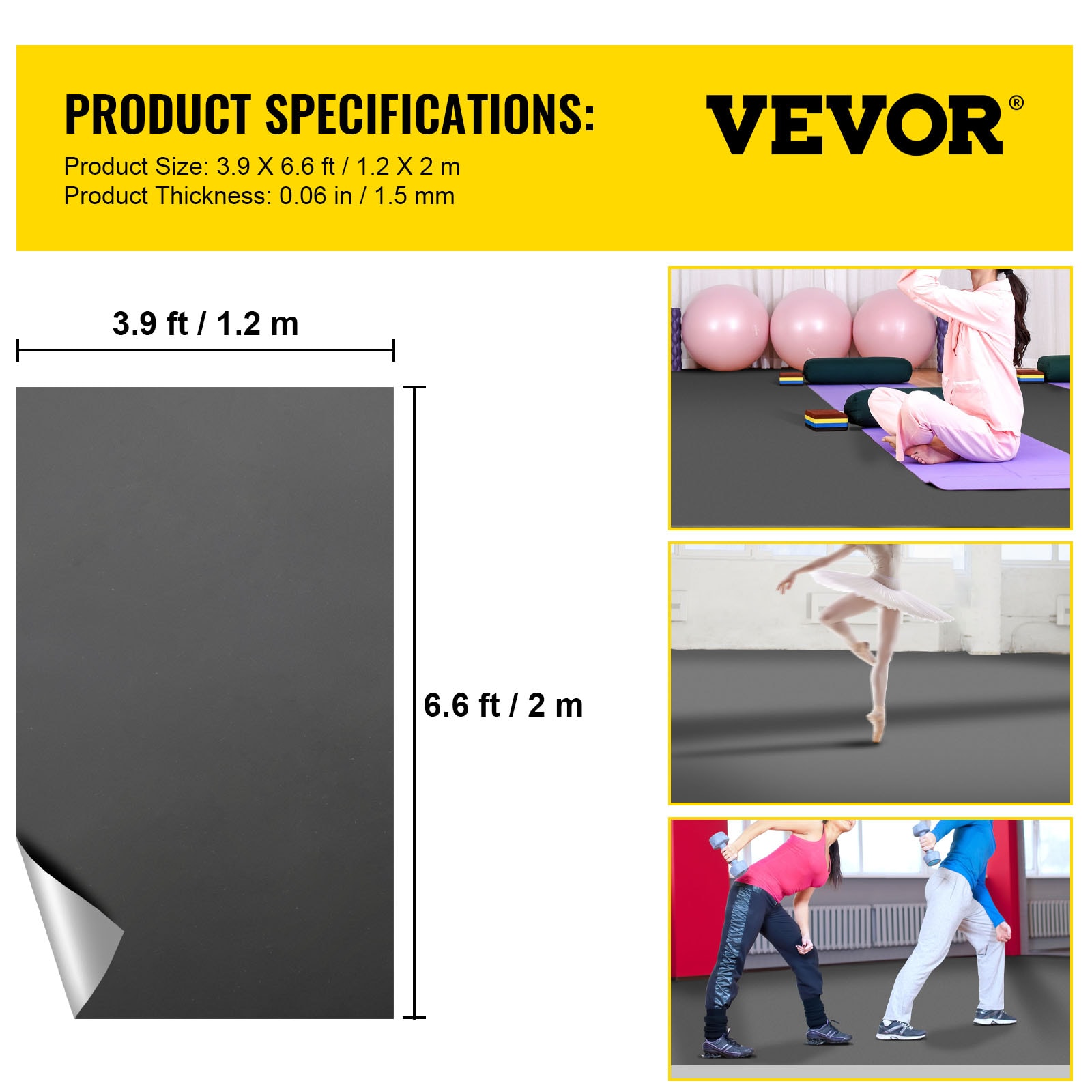 VEVOR PVCDBHS2MX1.2M001V0 Tile-Multi-Flooring - View #11