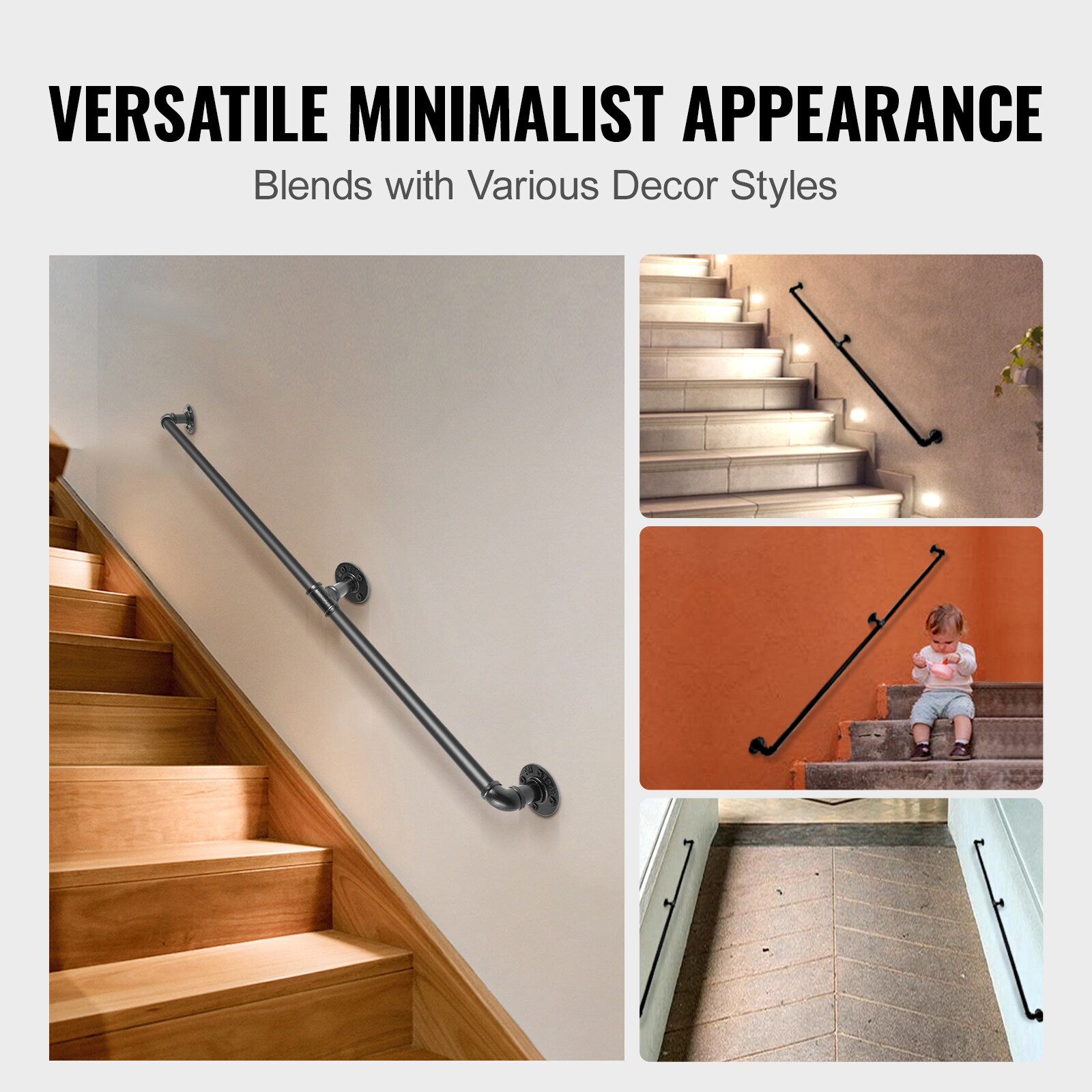 VEVOR SCTZBGSLTFSG00312V0 Interior-Stairpart-Railing - View #7