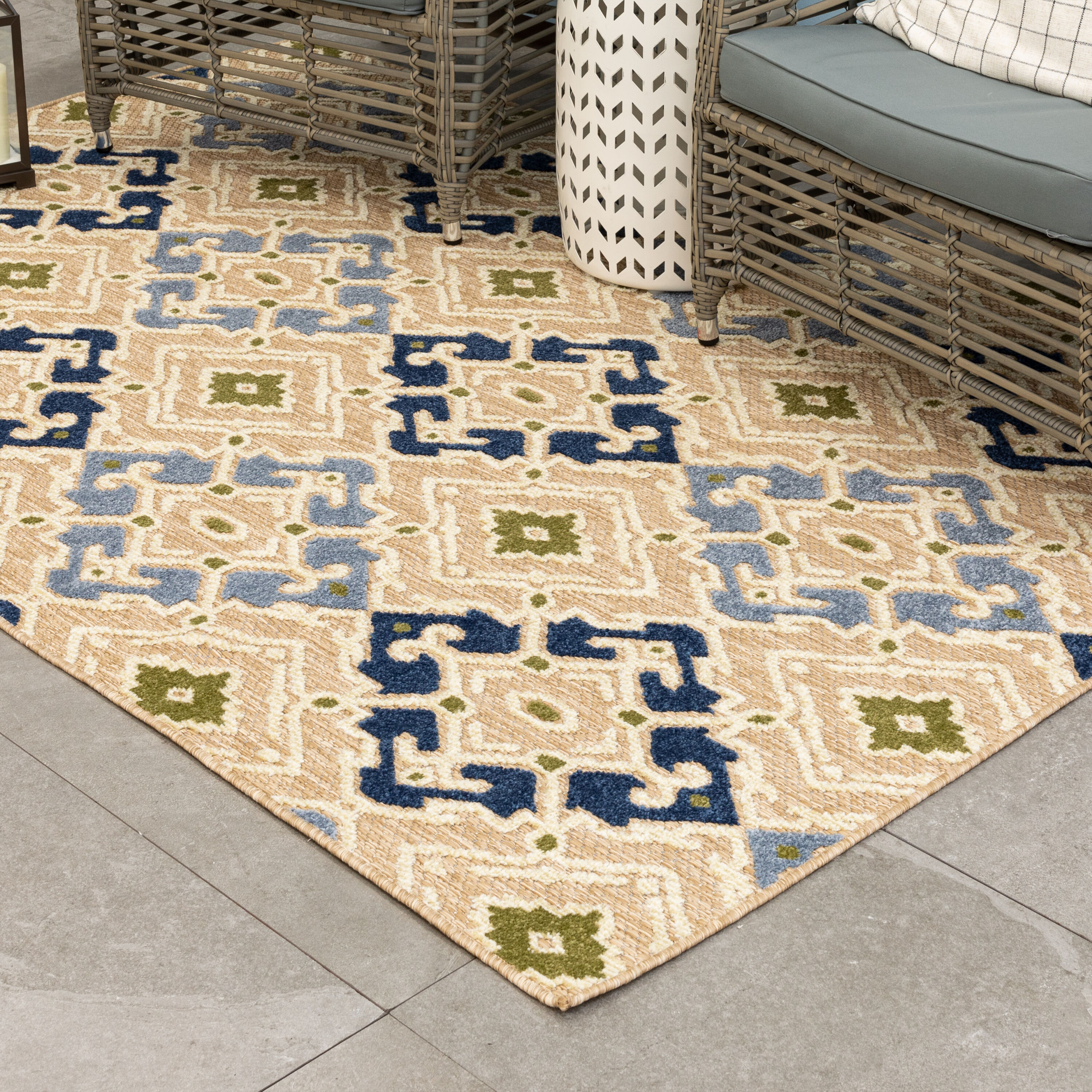 allen + roth with STAINMASTER R1345 416 078110 rugs - View #15