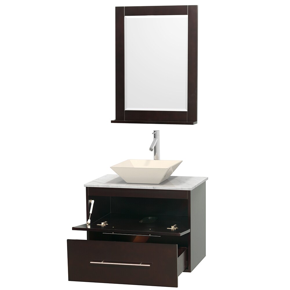 Wyndham Collection WCVW00930SESCMD2BM24 Bath-Vanity-Combo - View #2
