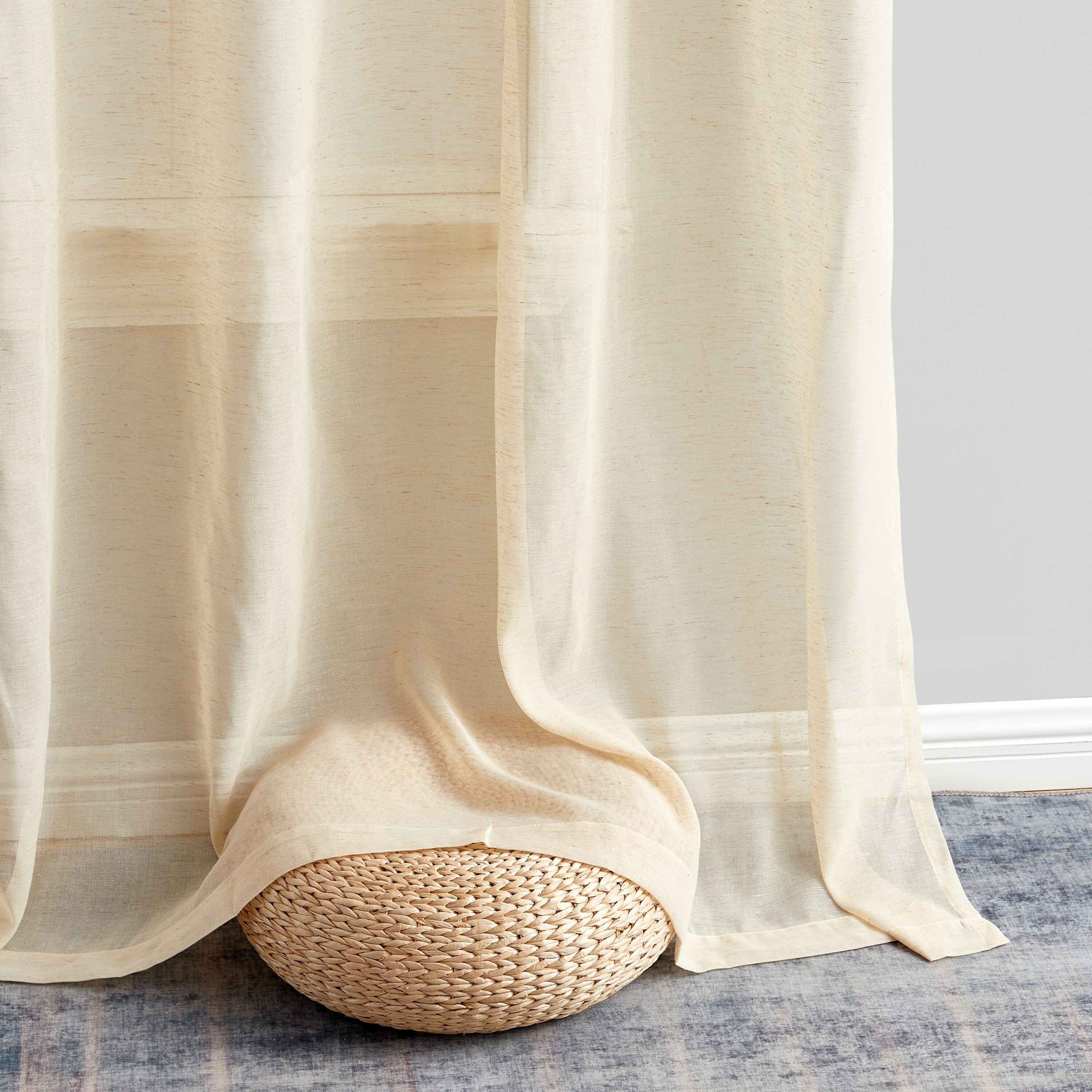 HLC.me SIERA-LN-BEIG84 curtains - View #6