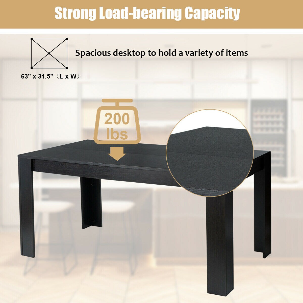 CASAINC WF-HW63113-LA Dining-Tables - View #8