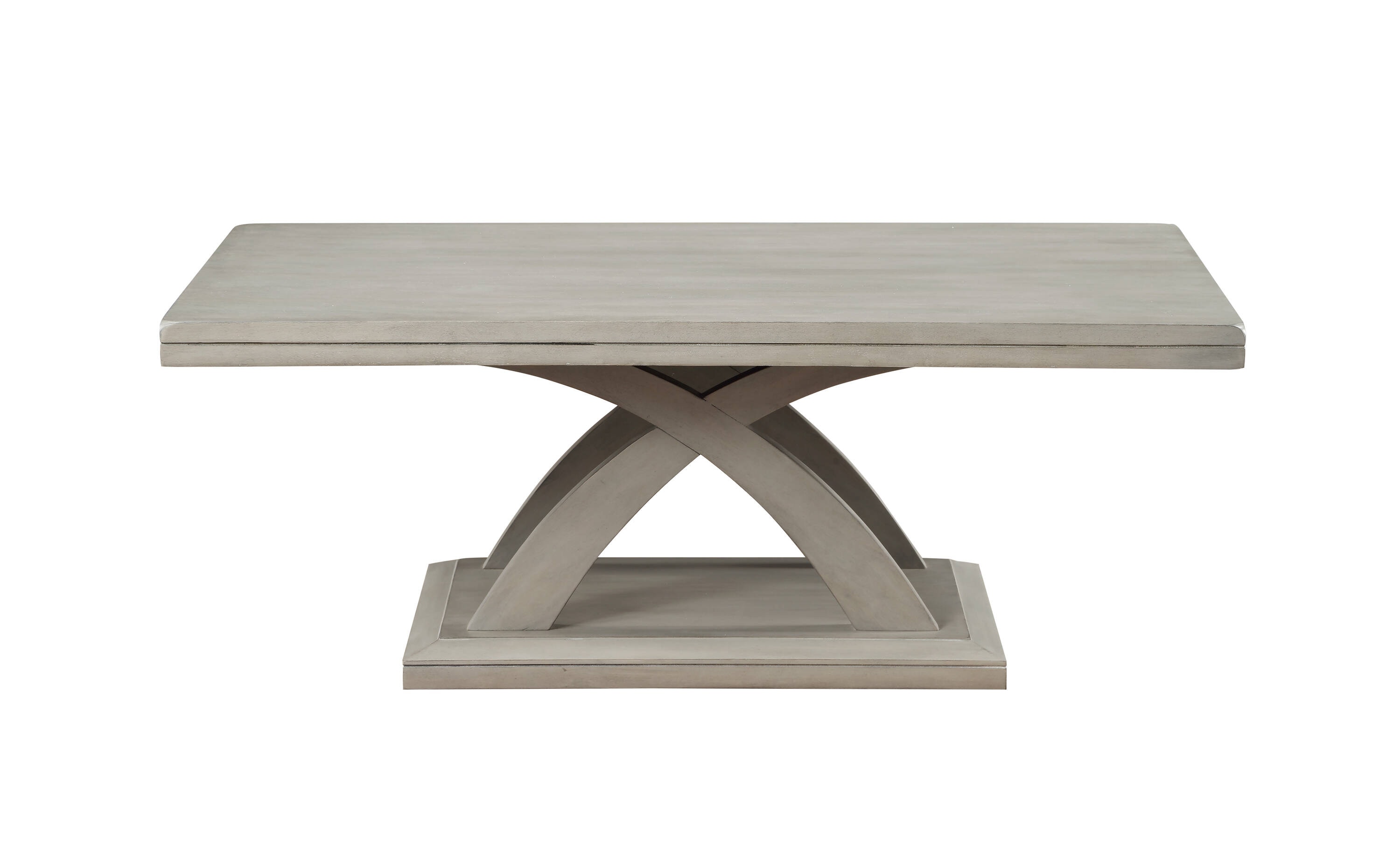 Steve Silver JC200CNG Grey Rubberwood Wood veneer Casual Coffee Table