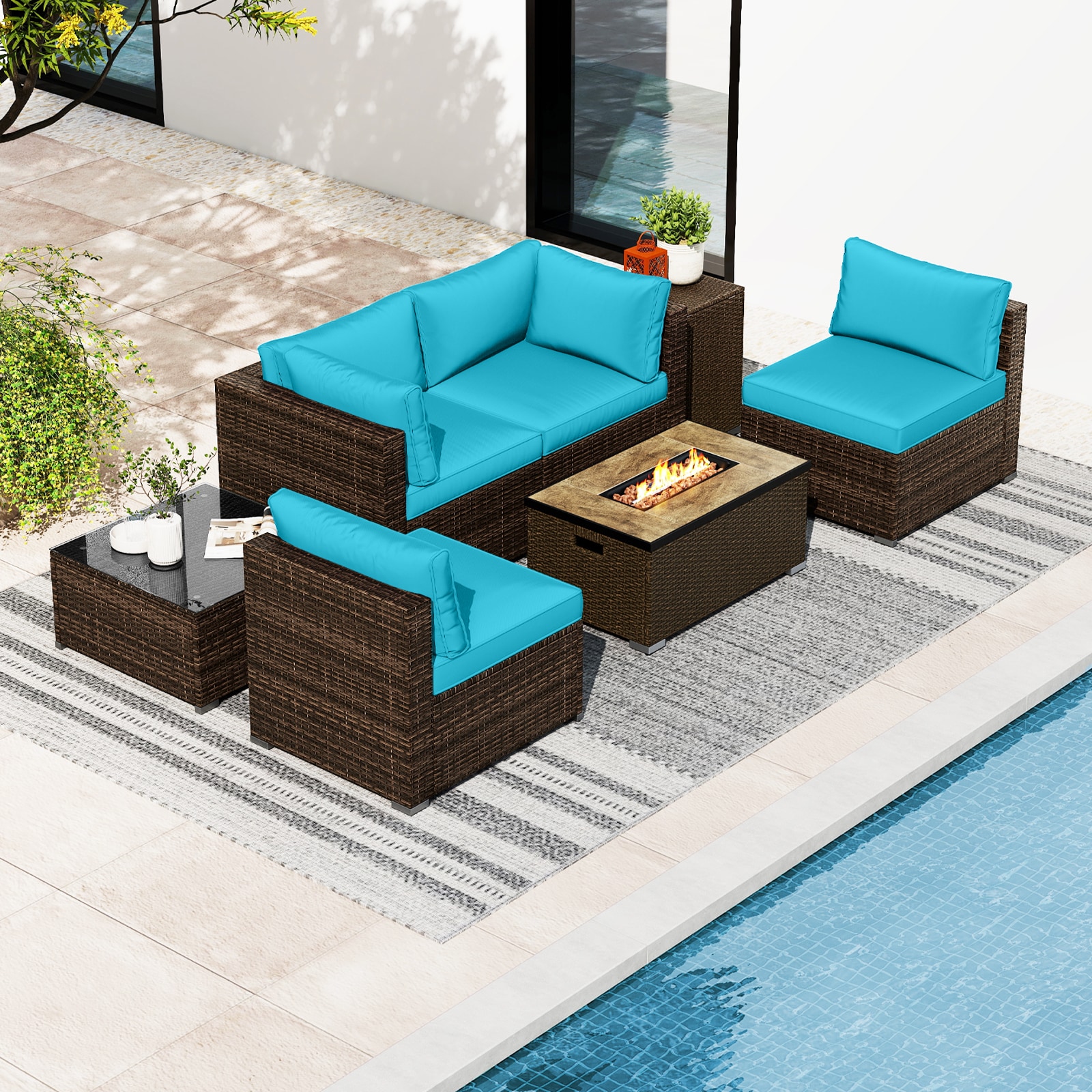 Slickblue D-CO-1123 Patio-Conversation-Sets - View #2