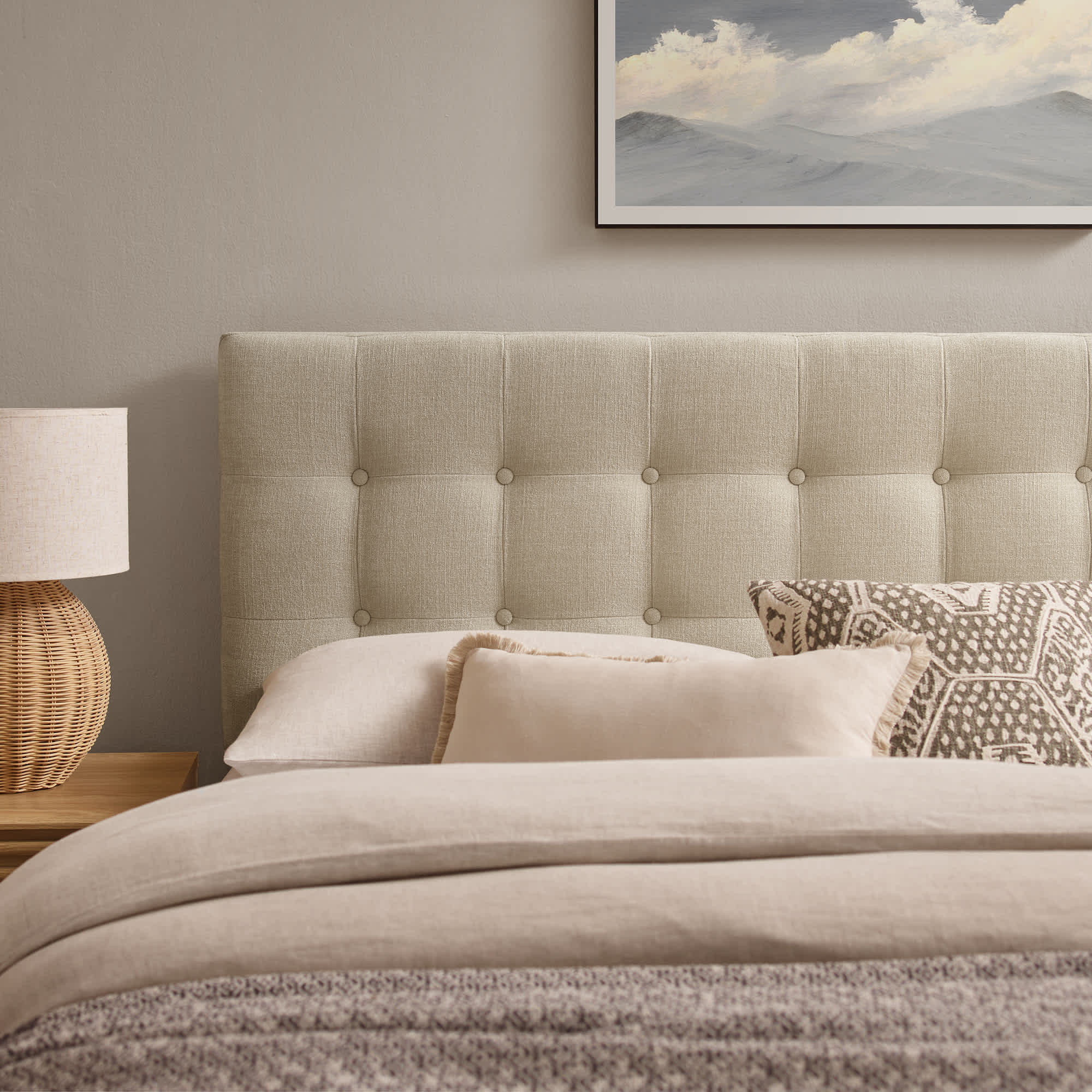 Modway MOD-7287-ECR Upholstered-Headboards - View #5