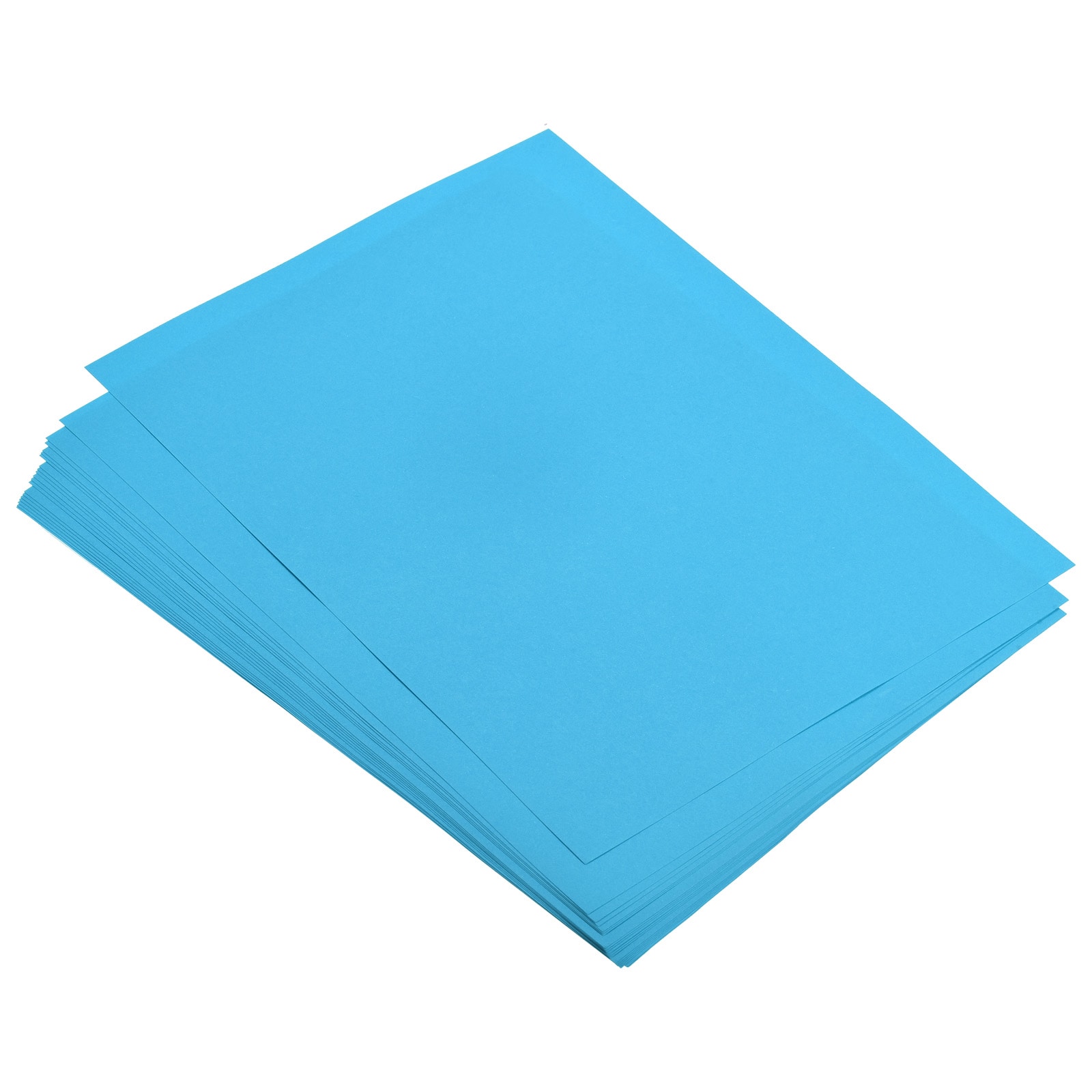 Unique Bargains 100 Sheets Colored Copy Paper 8.3 x 11.7-Inch Printer Paper 80gsm Lake Blue for Office Printing Document Copying Invitations Forms Art Projects