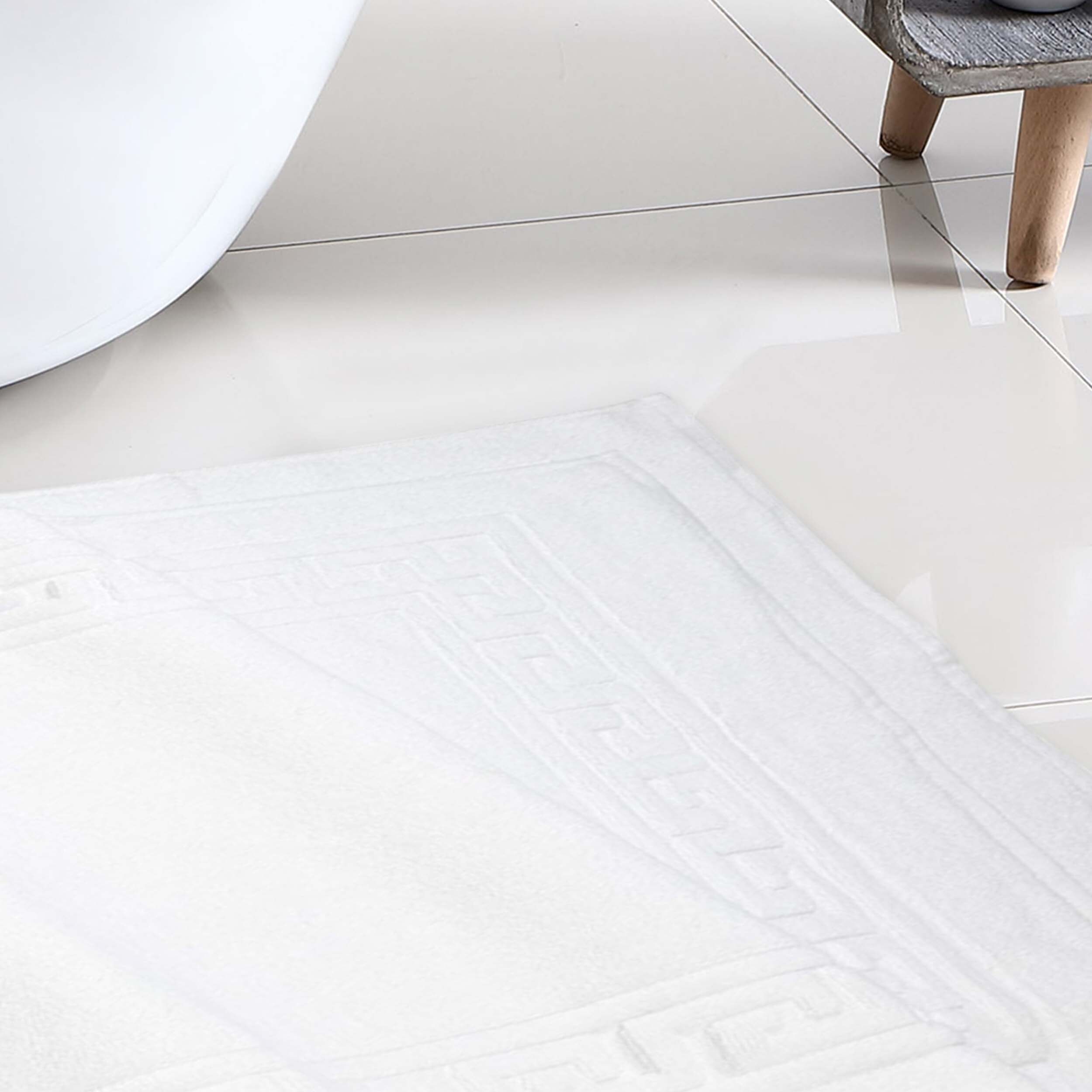 Superior BATH MAT WH Bath-Rugs - View #6
