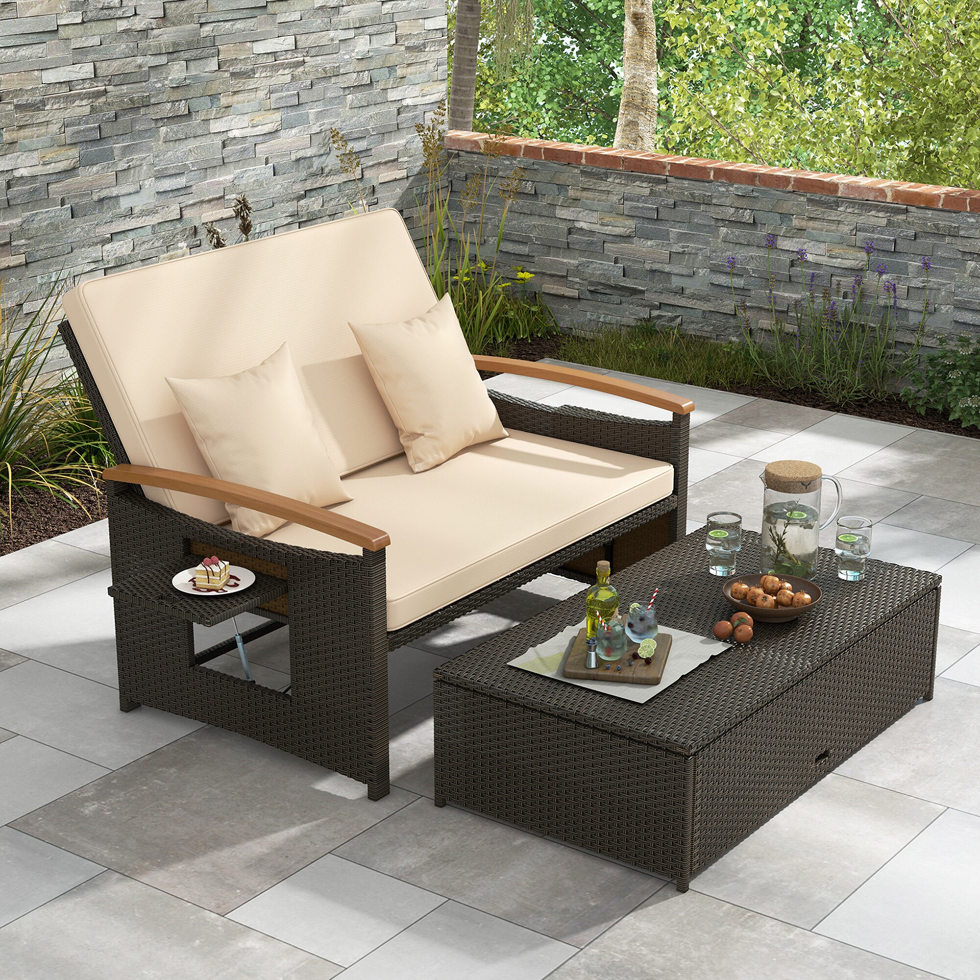 Costway LWS00074 Patio-Sofas-Daybeds - View #8