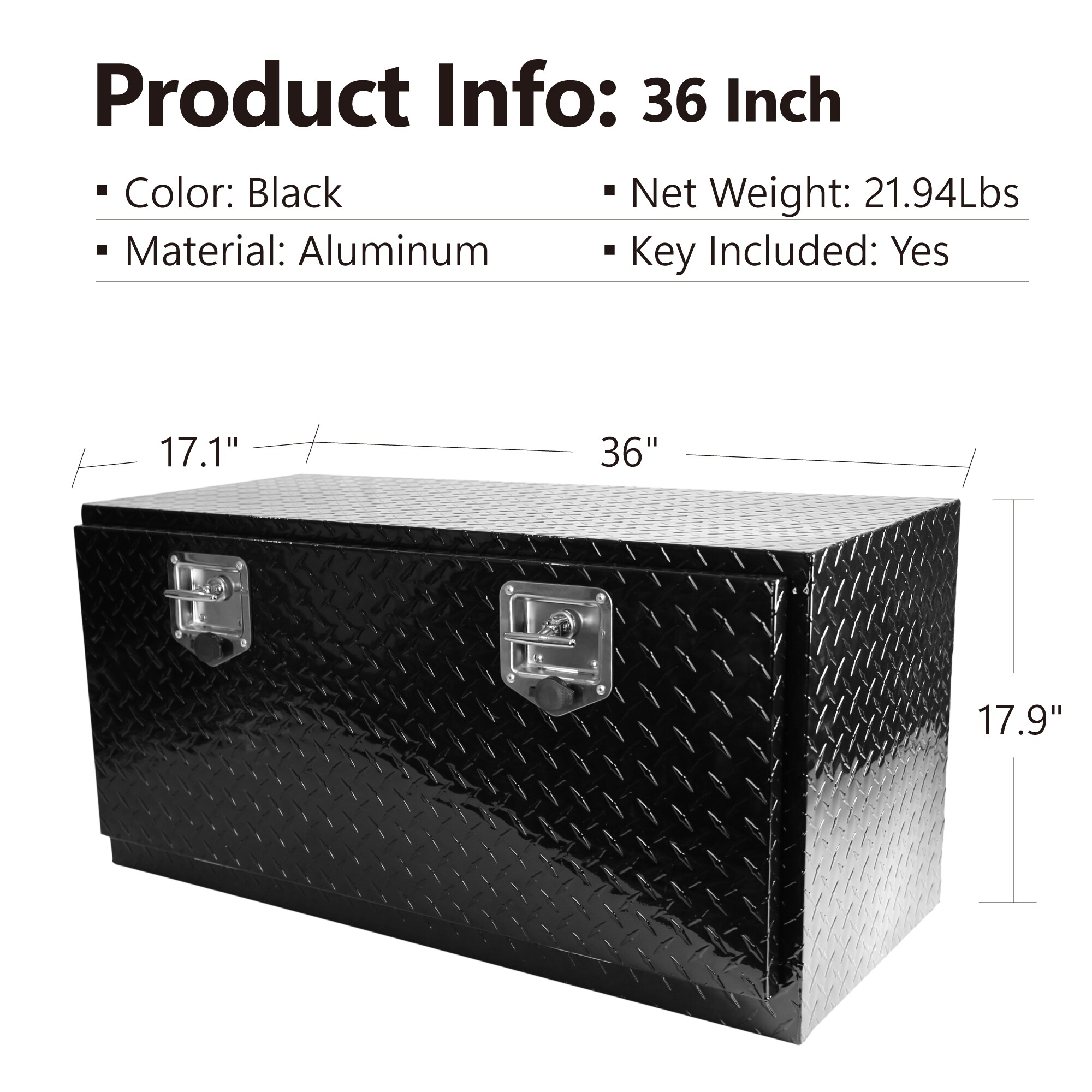 Tatayosi JL-123722 Truck-Tool-Boxes - View #2