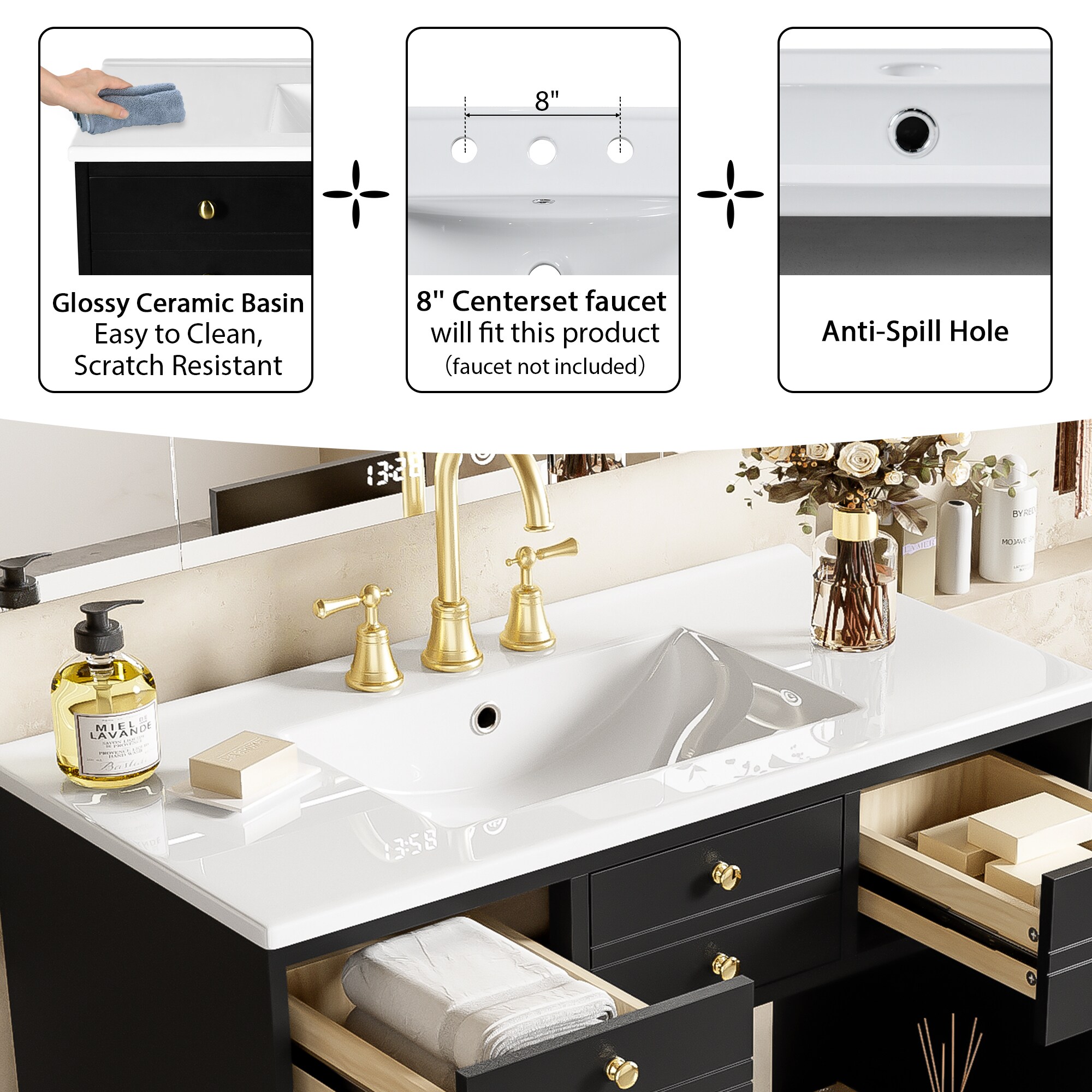 LOVMOR SF-L-N710P195628B Bath-Vanity-Combo - View #7