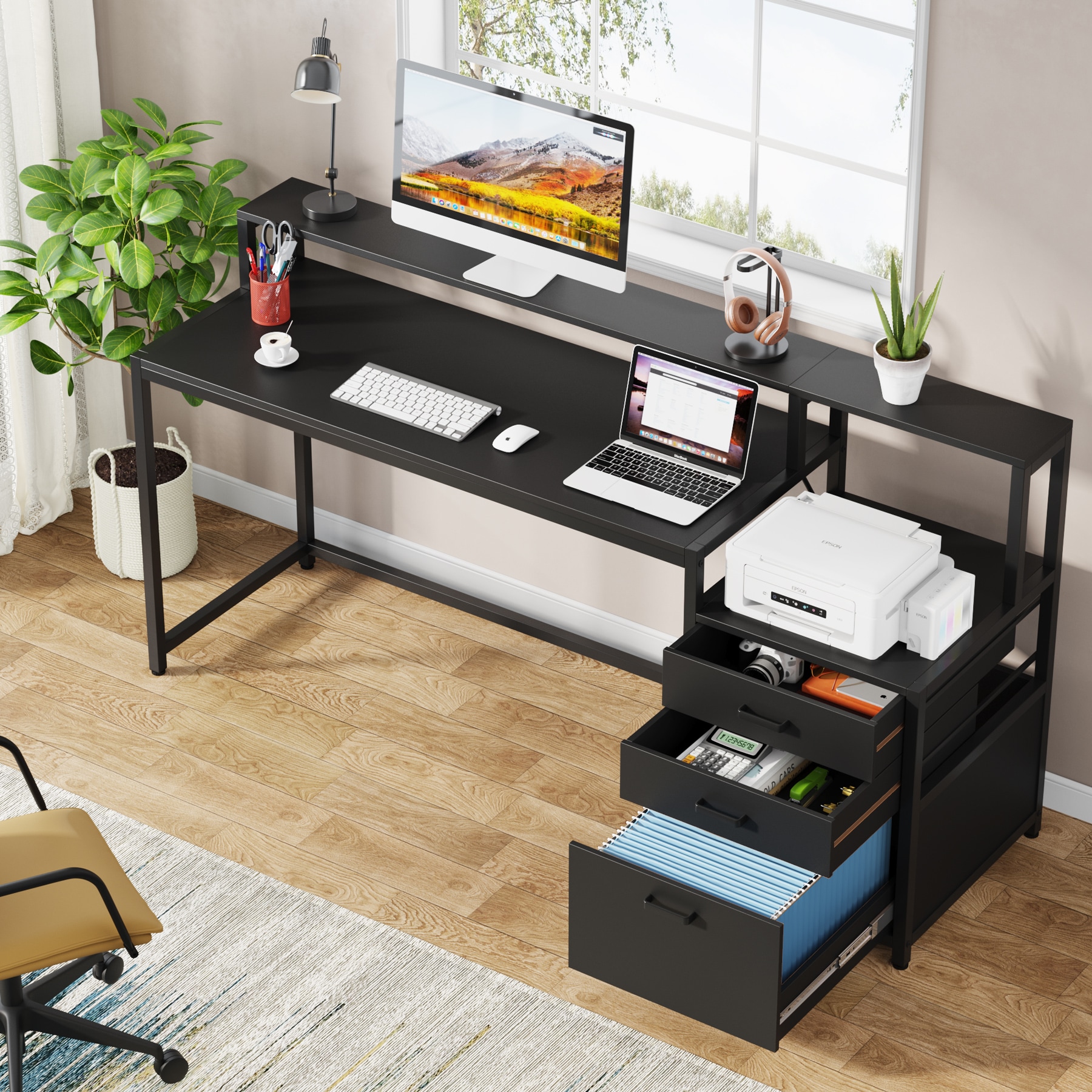 Fnova LWTJ-JW0839 Office-Tables - View #7