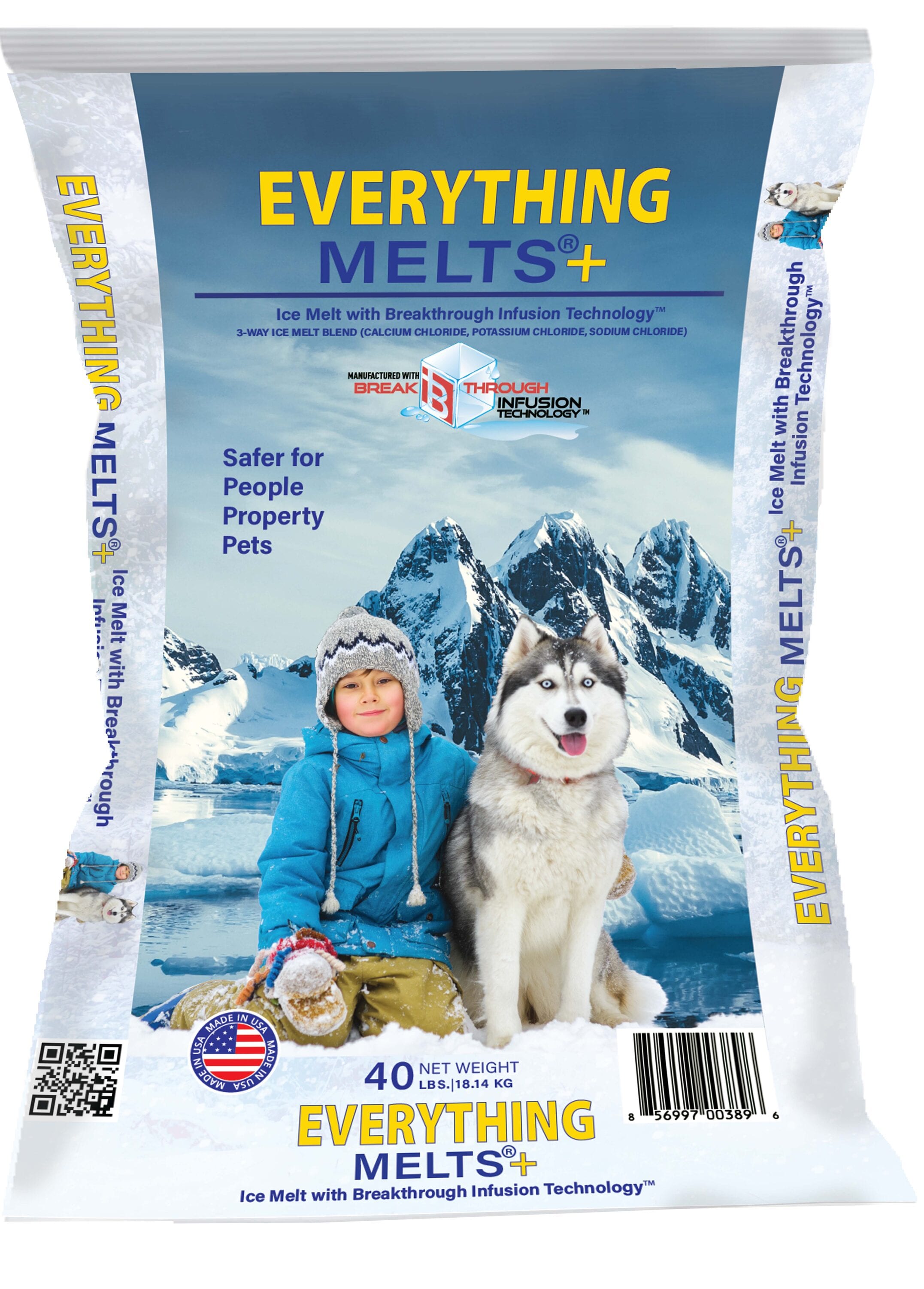 Northern Salt NS NP Paw 25 lb Bag North Pro Paw Ice Melt Salt Pet Kid