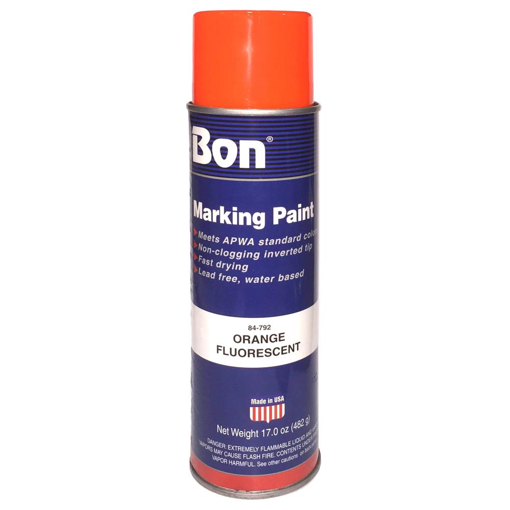 Bon Tool 84-792 12 -Pack 10-Inches Orange Plastic Marking Flag