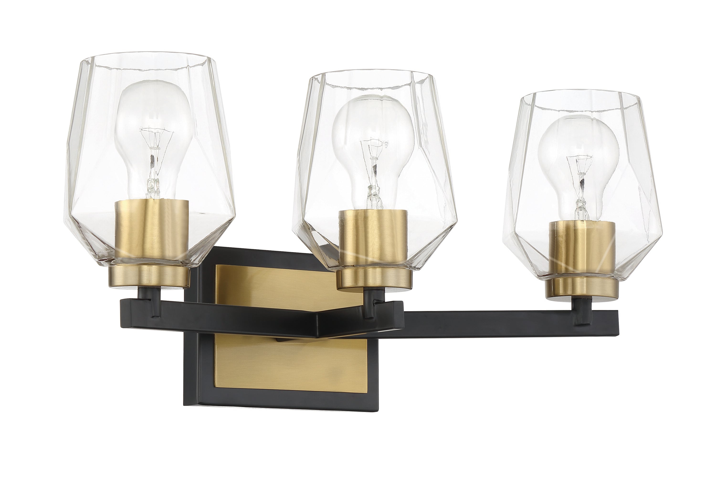 Craftmade 56903-FBSB Avante Grand 20.55-in 3 -Light Multiple finishes Multiple colors Transitional Vanity light