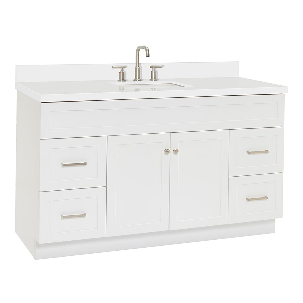 ARIEL F061SWQRVOWHT Bath-Vanity-Combo - View #3
