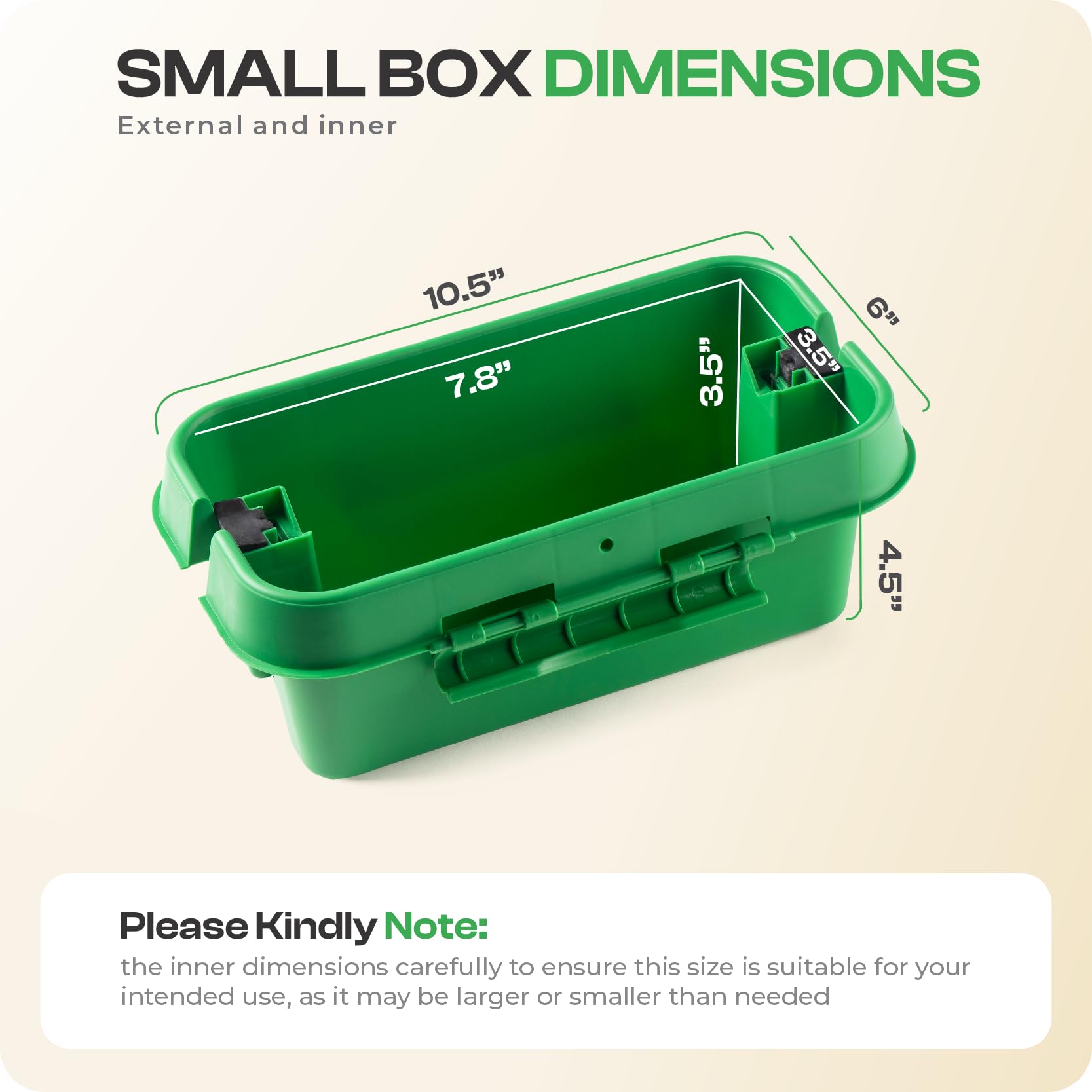 SOCKiTBOX SB GREEN SMALL Receptacle-Covers - View #3