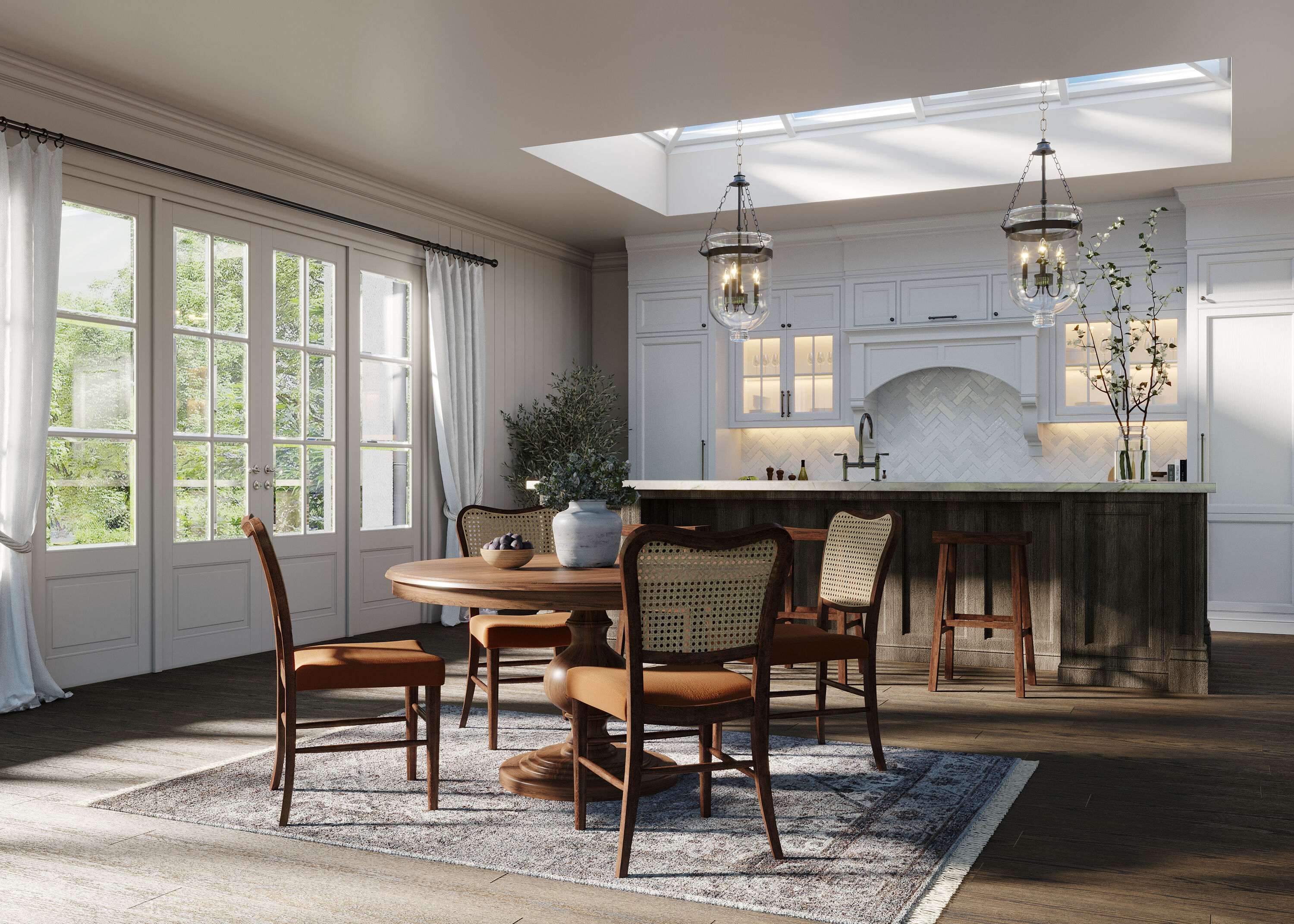 Maven Lane ML354002-WDC-BR Dining-Chairs - View #2