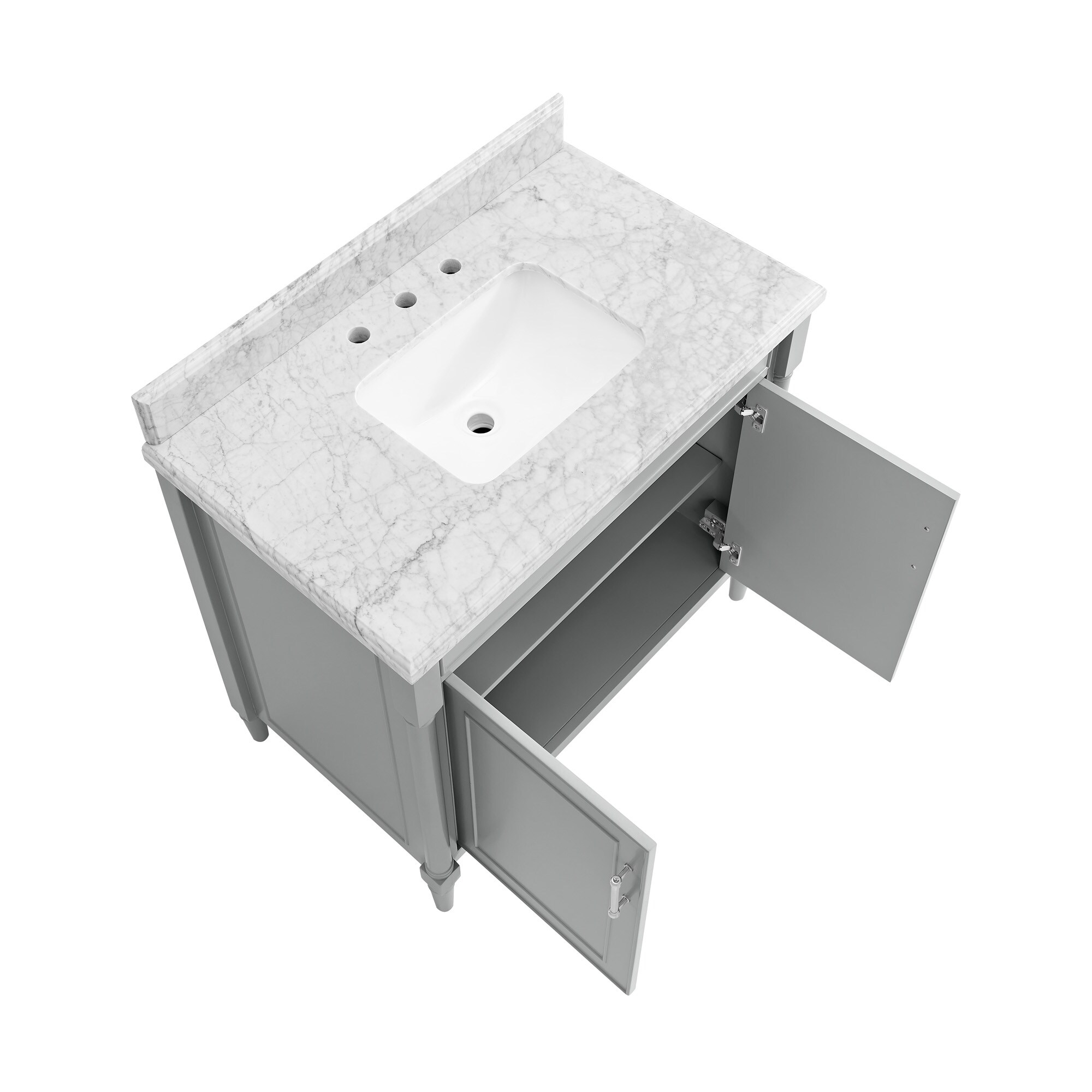 allen + roth 2543VA-37-343-900L Bath-Vanity-Combo - View #5