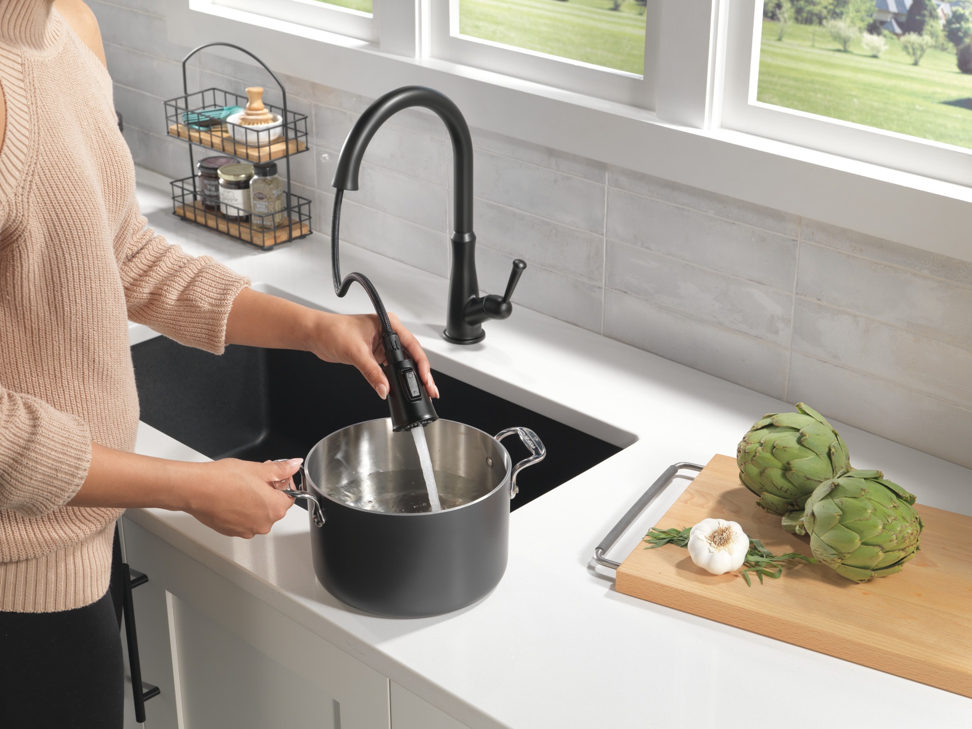 Delta 9110-BL-DST Kitchen-Faucets - View #8